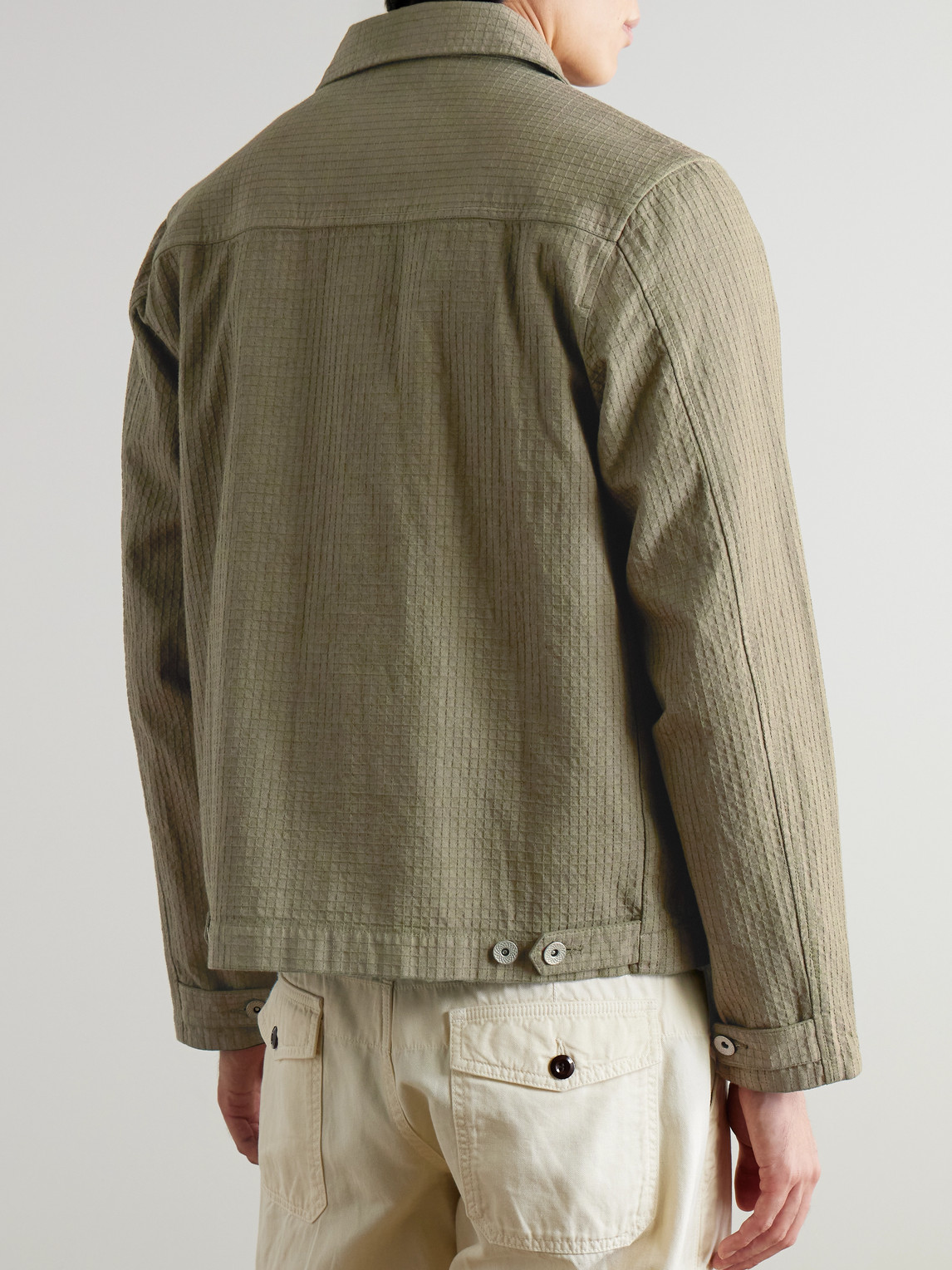  Folk - Prism Cotton-ripstop Blouson Jacket - Men - Green - S 
