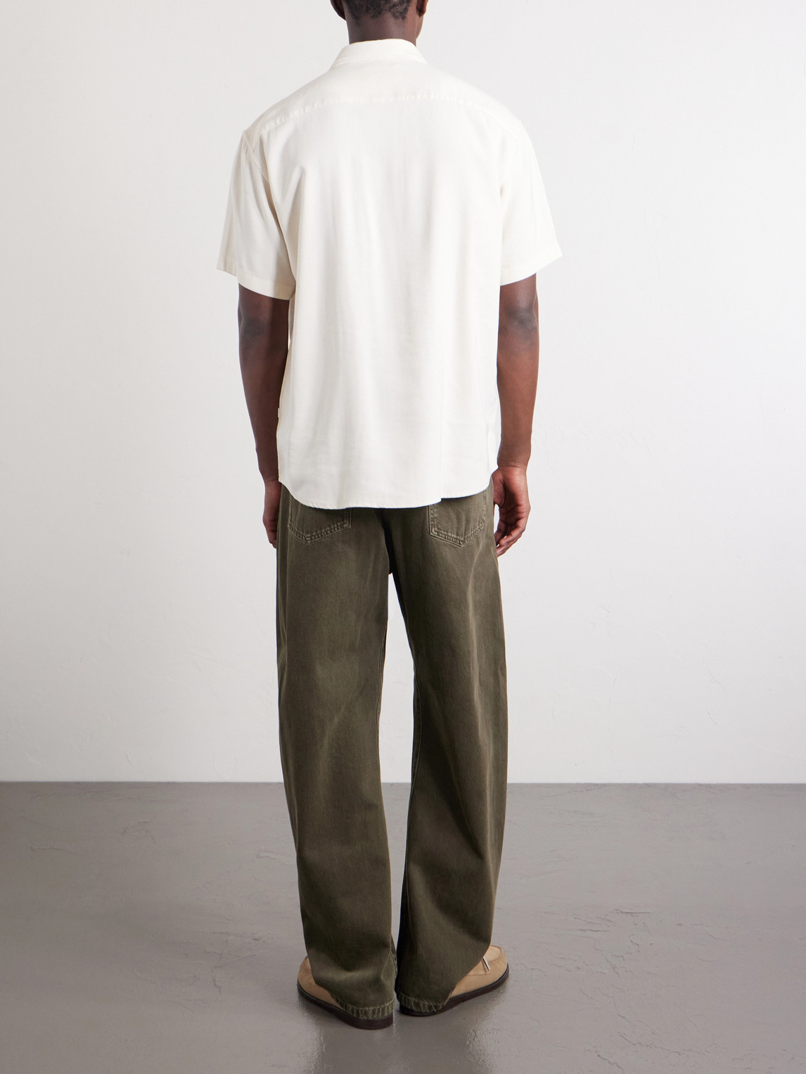  Nn07 - Deon 5027 Lenzing™ Ecovero™-blend Shirt - Men - Neutrals - S 