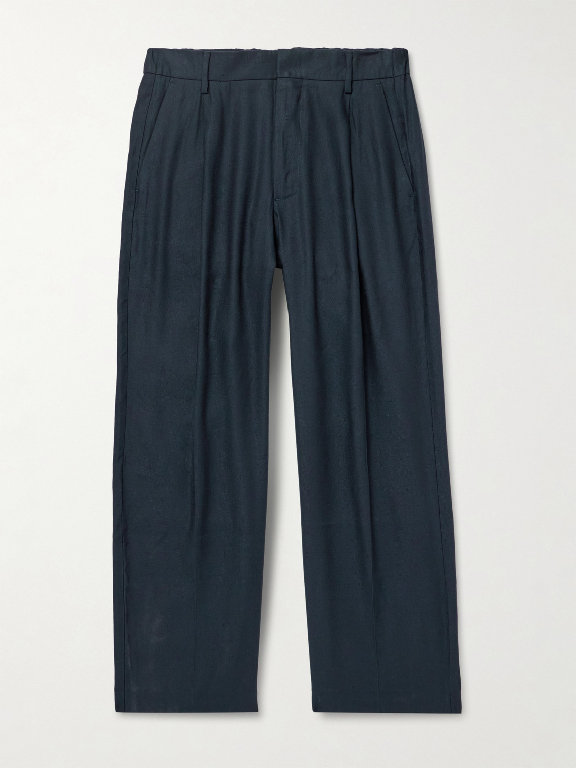 NN07 Kay 10037 Straight-Leg Pleated Woven Trousers UK/US 36