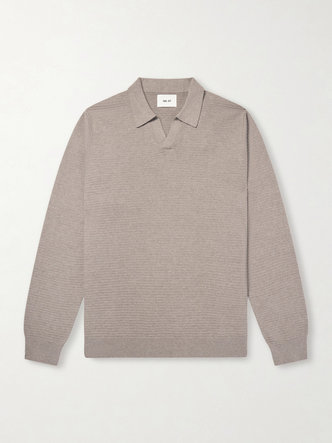 NN07 Paul 60019 Ribbed Organic Cotton Polo hirt - Men