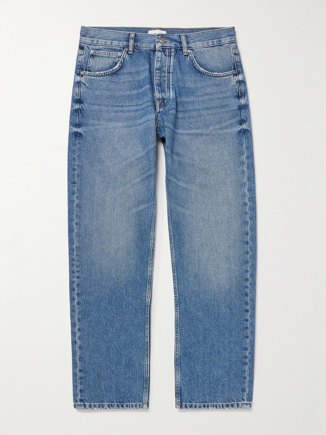Nn07 Sonny 1882 Straight-leg Organic Jeans In Blue