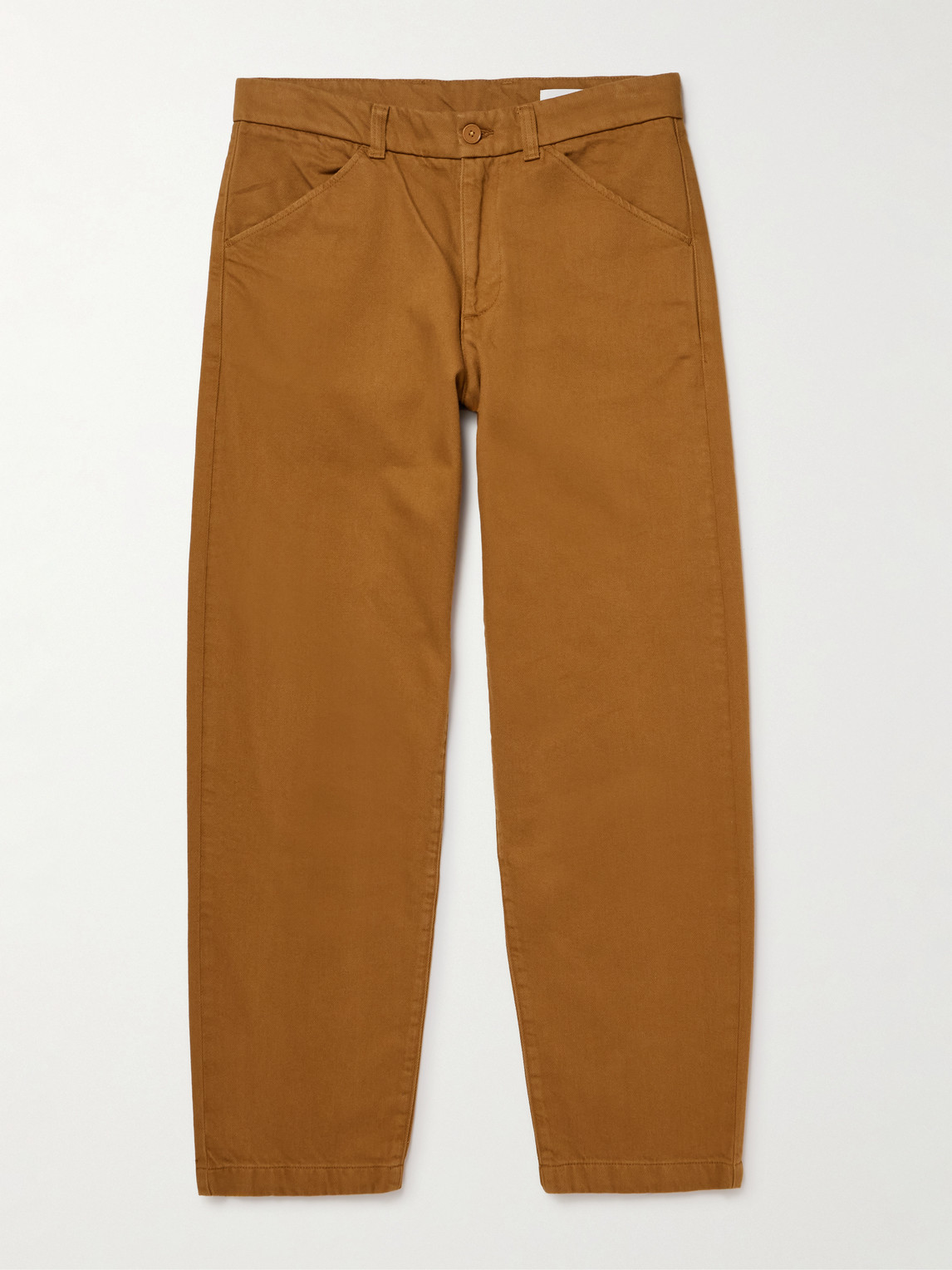 NN07 Mylo 1874 Tapered Organic Cotton-Twill Trousers UK/US 28