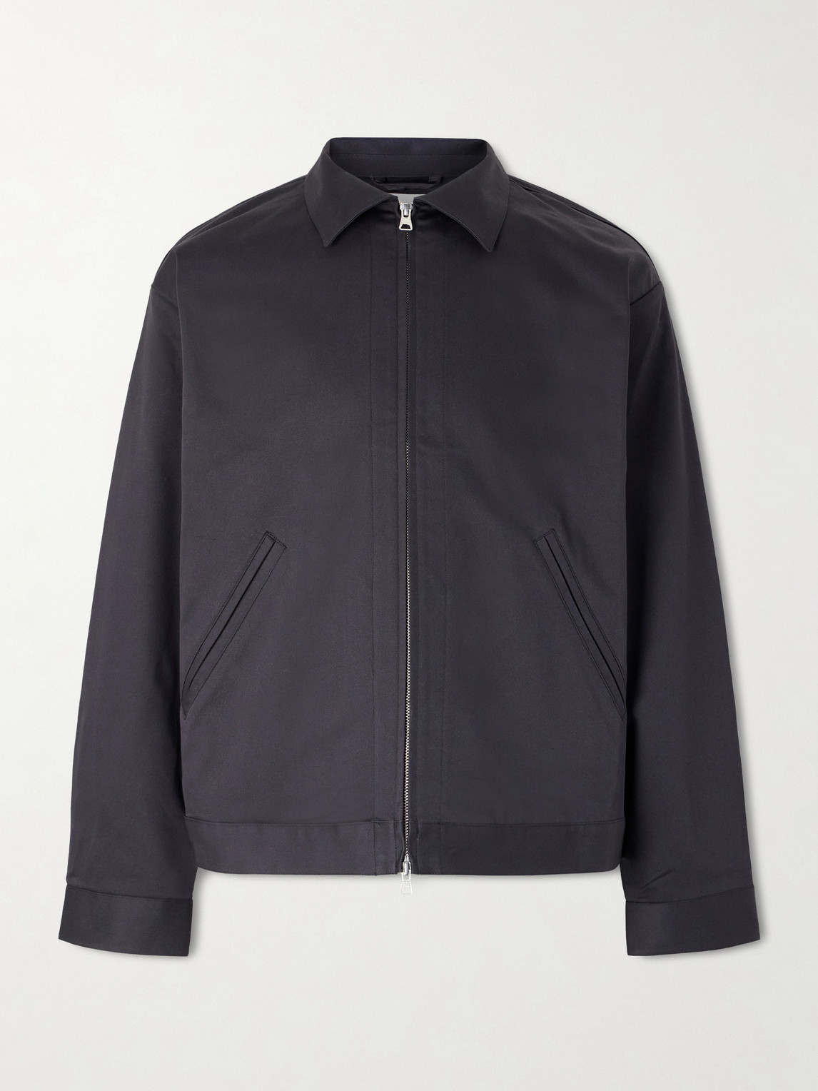 Nn07 Petrus 1420 Organic Cotton-blend Jacket In Blue