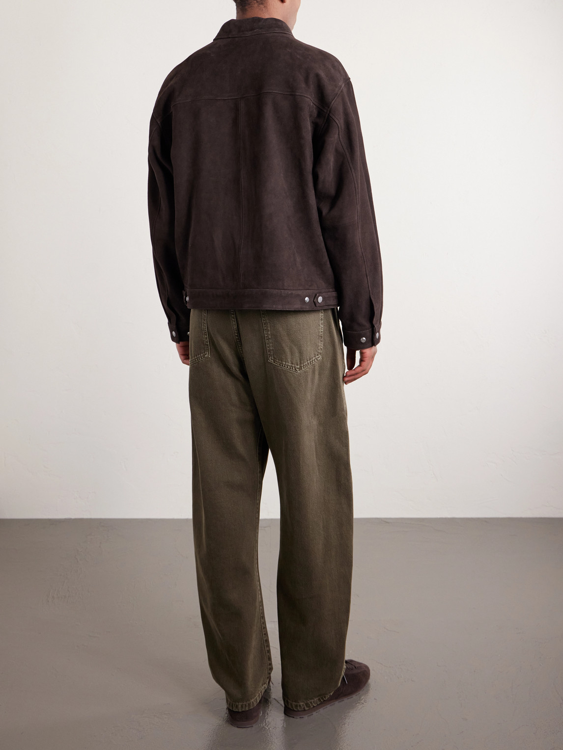 Nn07 - Petrus 80030 Suede Jacket - Men - Brown - S 