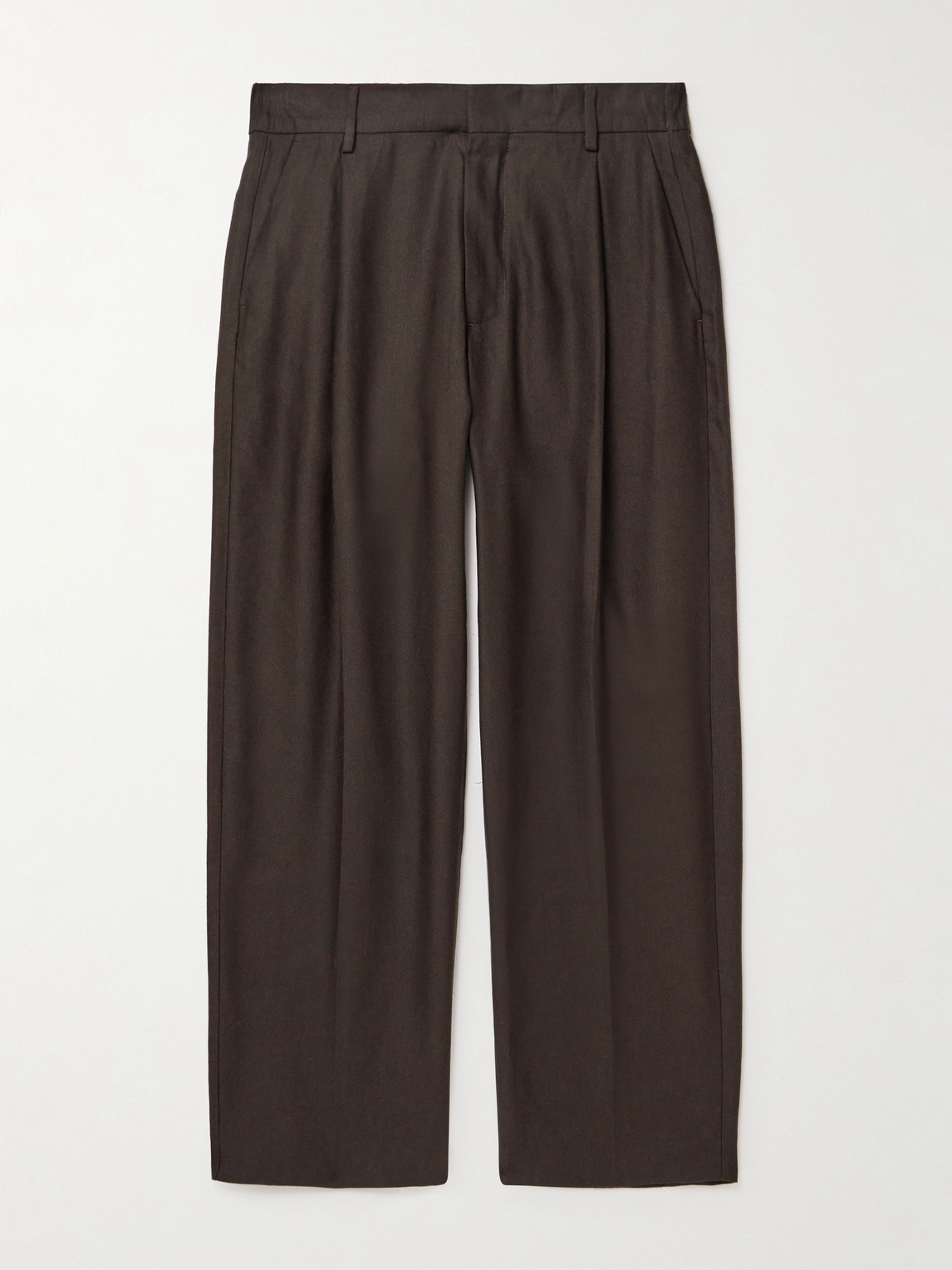 NN07 Kay 1808 Straight-Leg LENZING™ ECOVERO™ and Linen-Blend Trousers UK/US 33