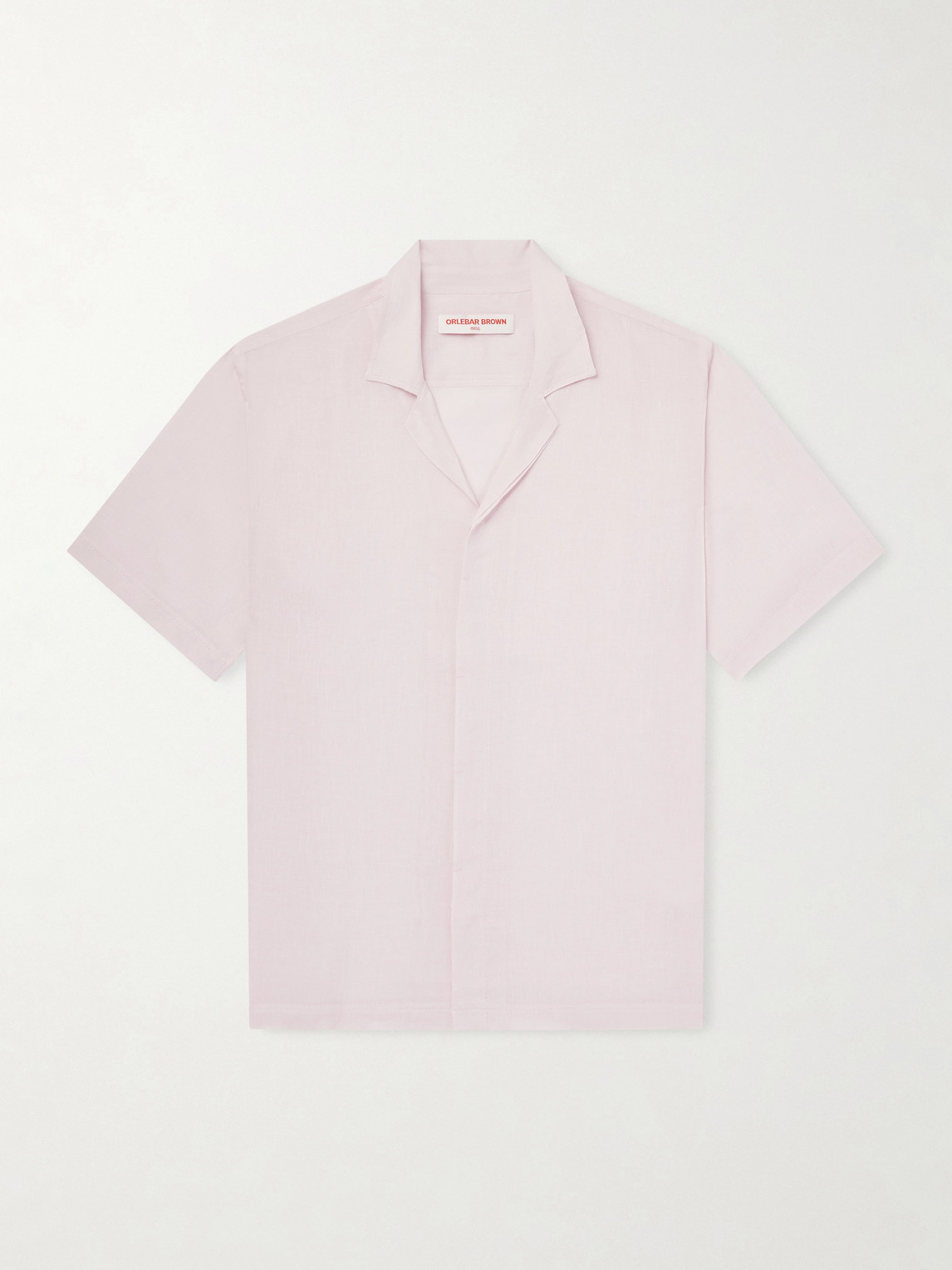 Orlebar Brown Maitan II Camp-Collar Linen Shirt - Men