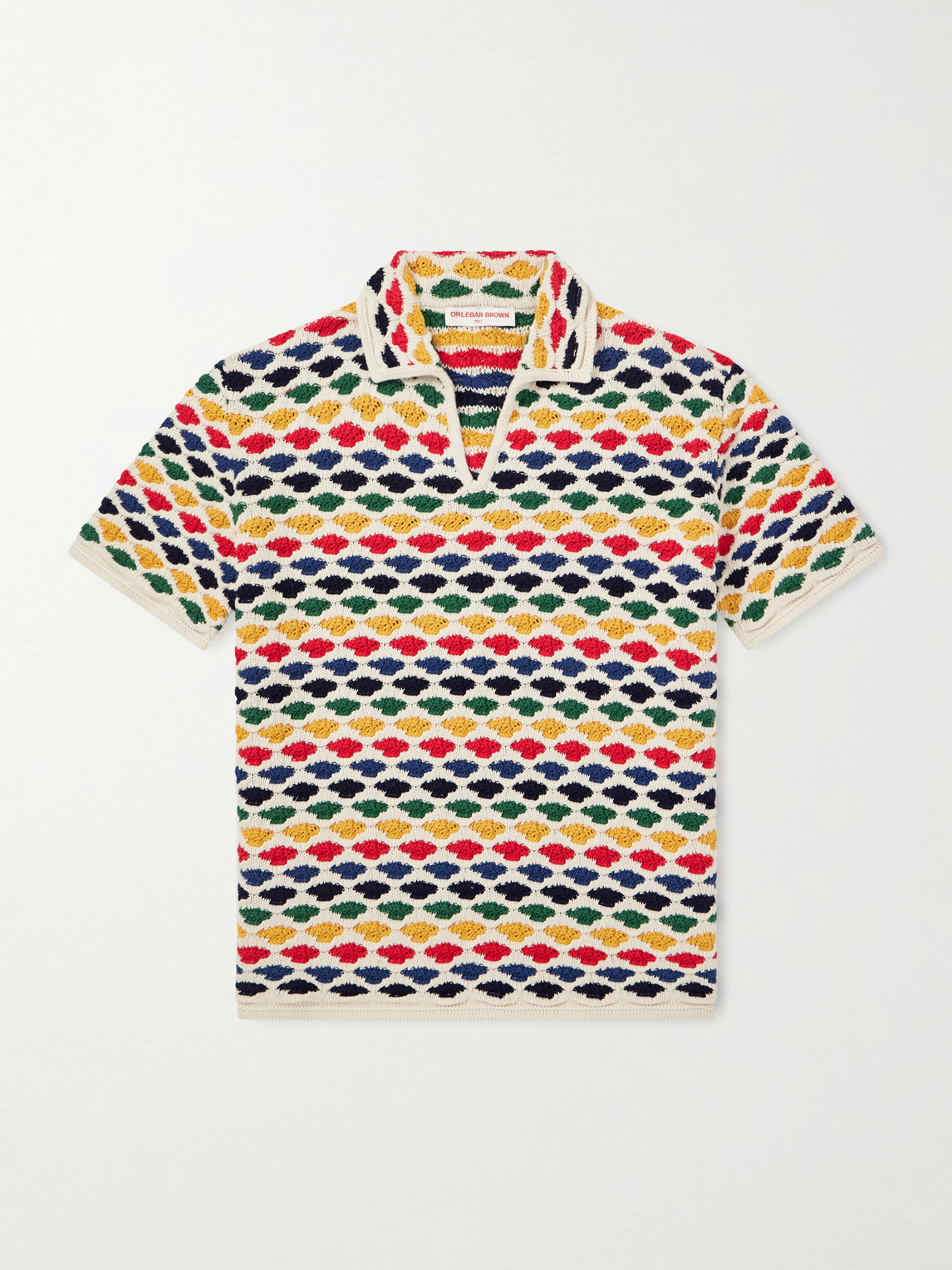 Orlebar Brown Batten Fairground Organic Cotton Polo Shirten