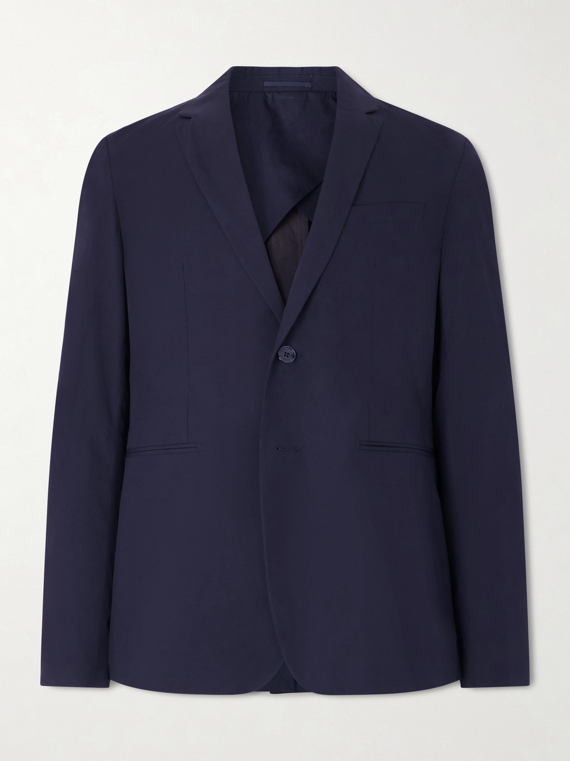 Orlebar Brown Mathis Single-breasted Cotton Blazer In Blue