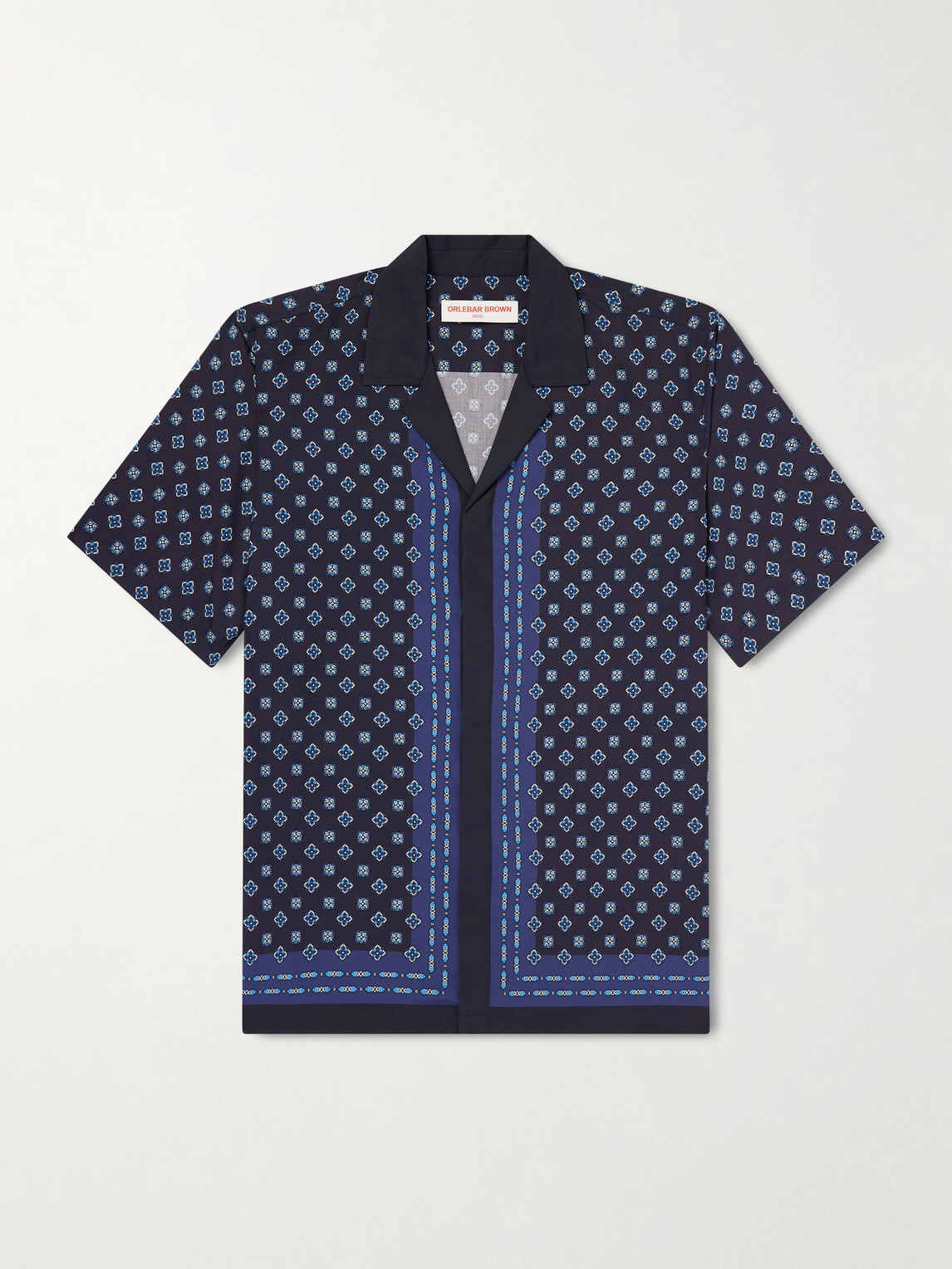 Orlebar Brown Maitan Camp-Collar Printed yocell Shirt - Men