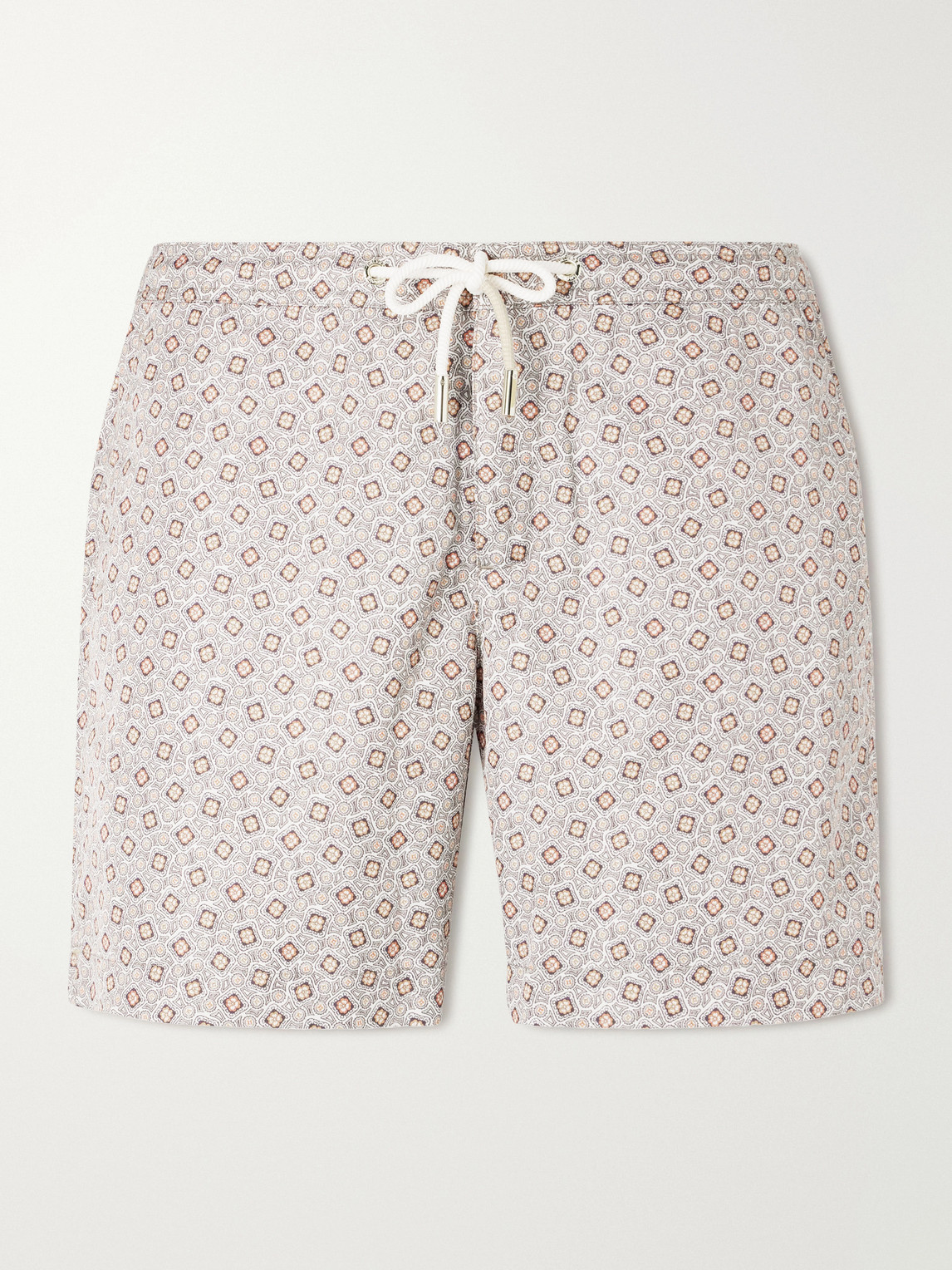 Orlebar Brown Bulldog Straight-Leg Mid-Length Seersucker Swim Shorts UK/US 32