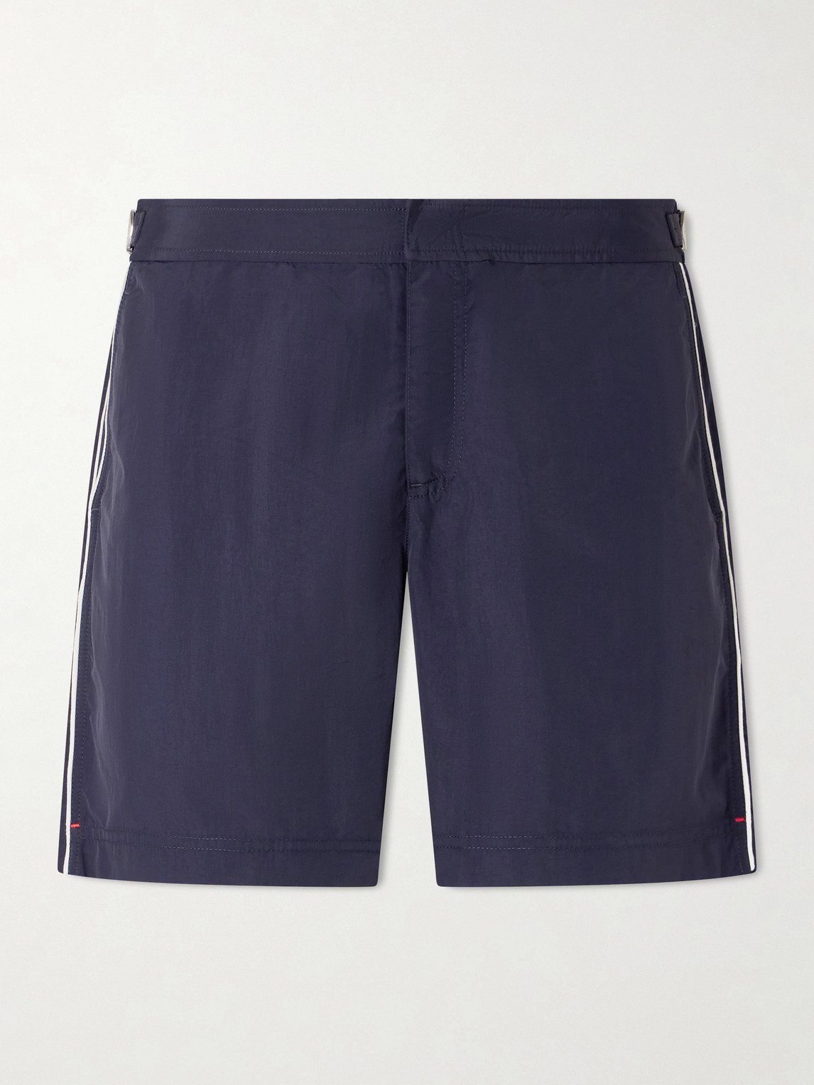 Orlebar Brown Bulldog Straight-Leg Mid-Length Piped Swim Shorts UK/US 36