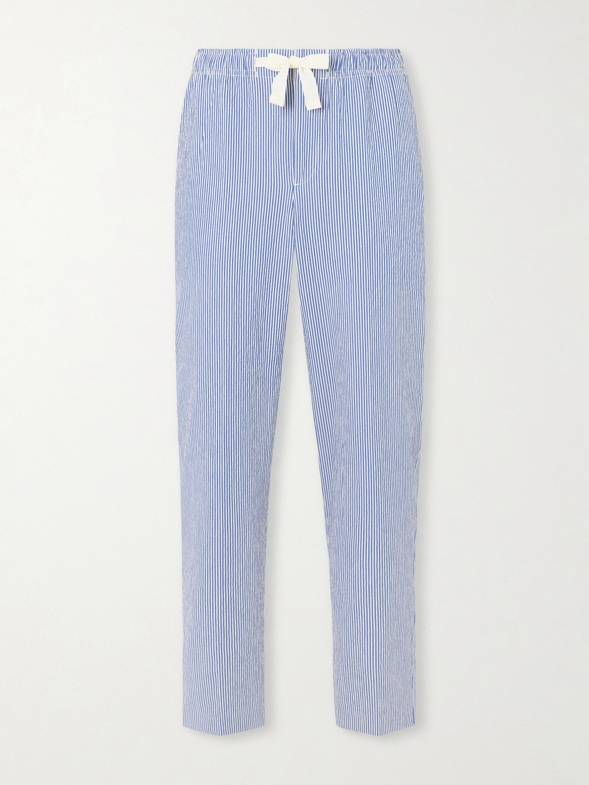 Orlebar Brown Alex Tapered Striped Cotton-Blend Seersucker Drawstring Trousers UK/US 36