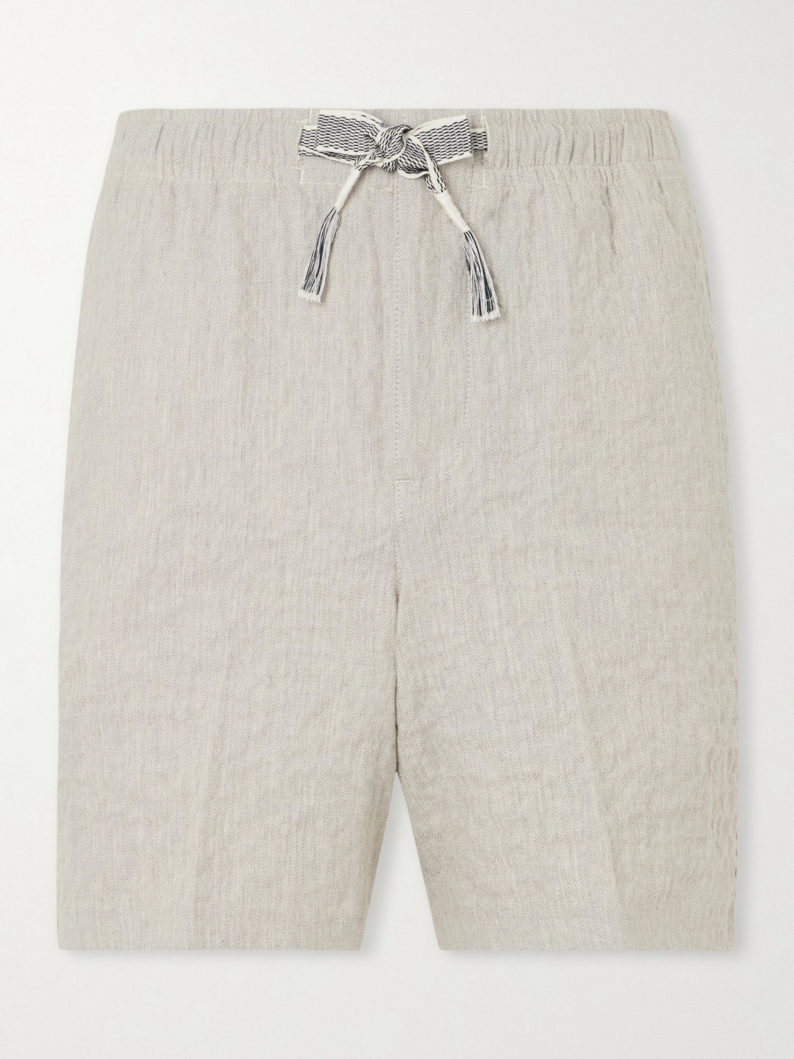 Orlebar Brown Alex Straight-Leg Cotton-Blend Drawstring Shorts UK/US 32