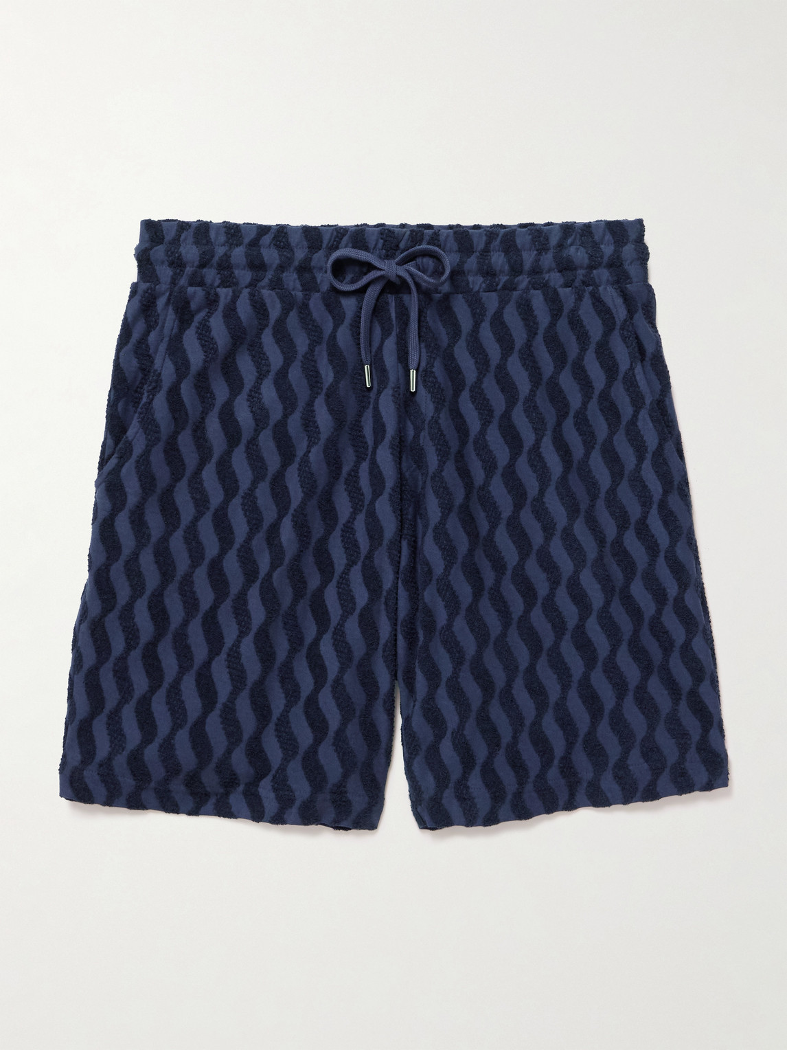 Frescobol Carioca Augusto Cotton-Blend Terry Drawstring horts - Men - Women's Clothing