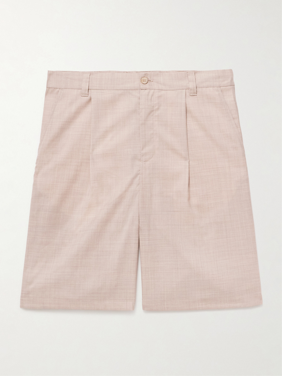 Frescobol Carioca Serano Pleated Wool Shorts UK/US 36 - Women's Clothing