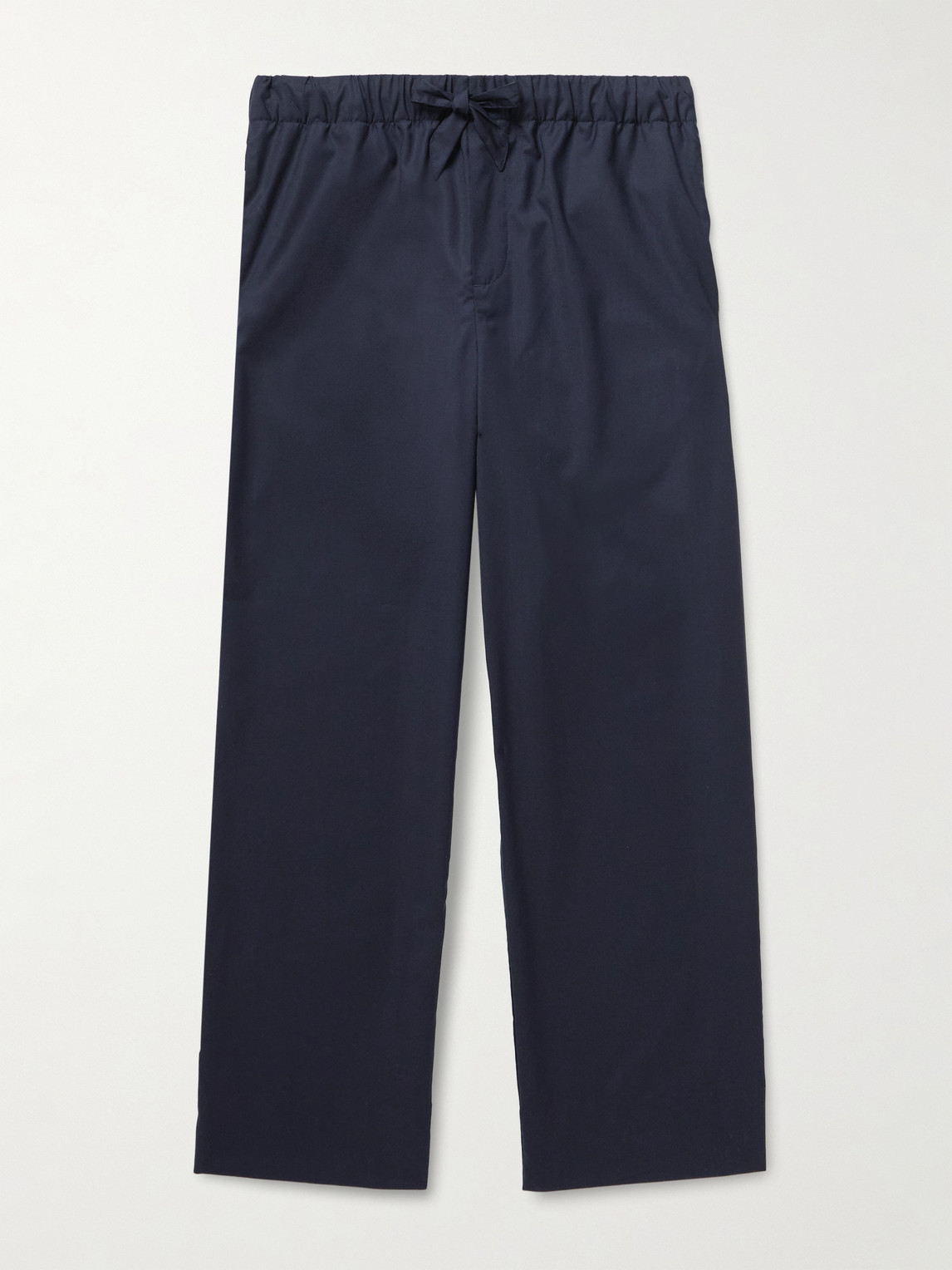 Frescobol Carioca Luan Straight-Leg Wool Drawstring Trousersen