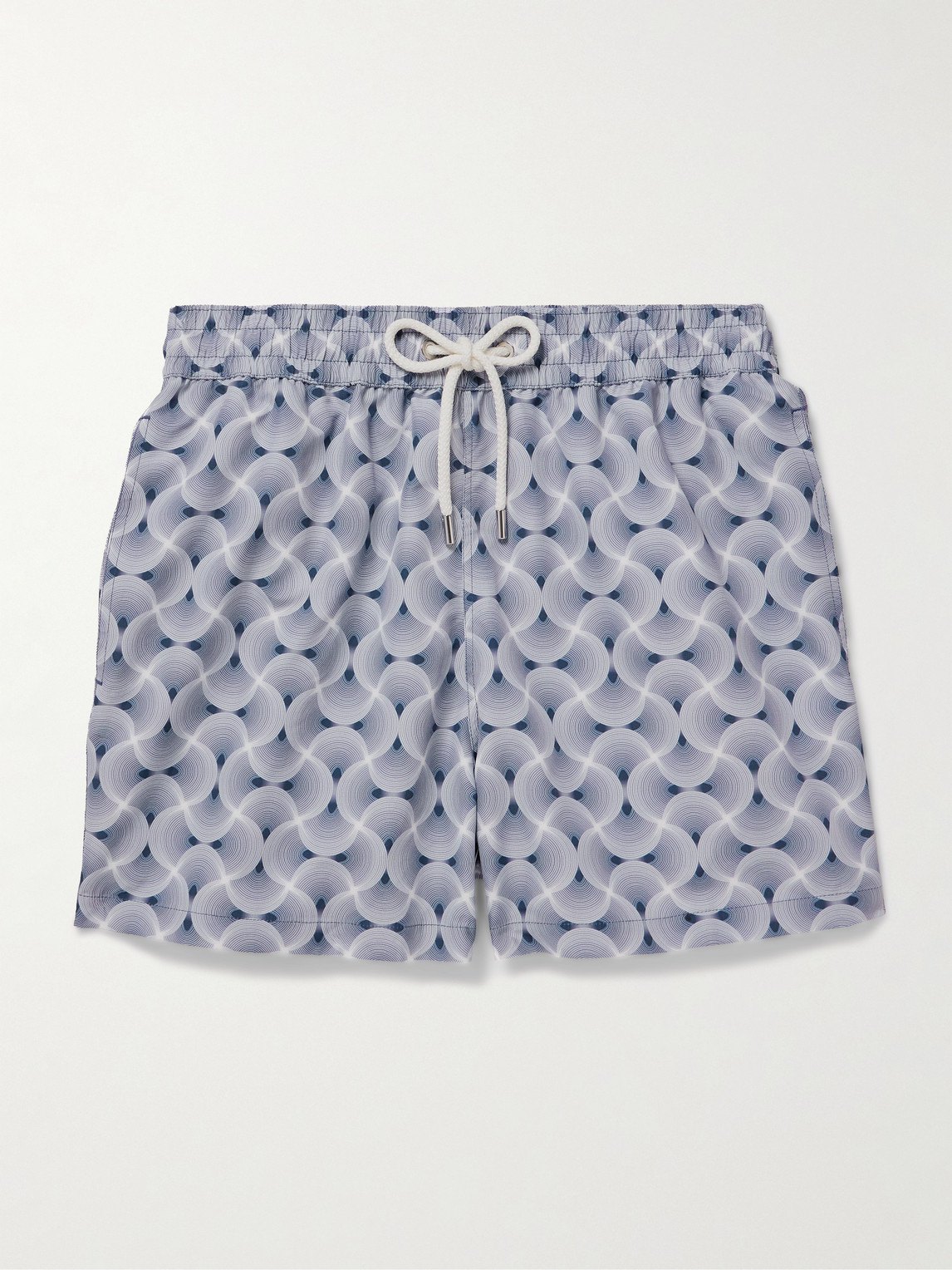 Frescobol Carioca Rio Straight-Leg Mid-Length Recycled Swim Shorts - Men