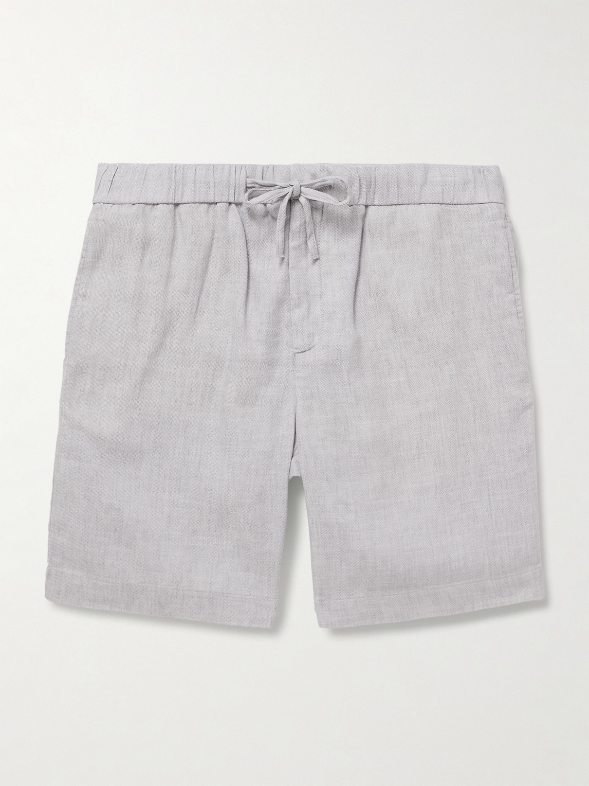 Frescobol Carioca Felipe Straight-Leg Linen and Cotton-Blend Drawstring Shorts UK/US 30