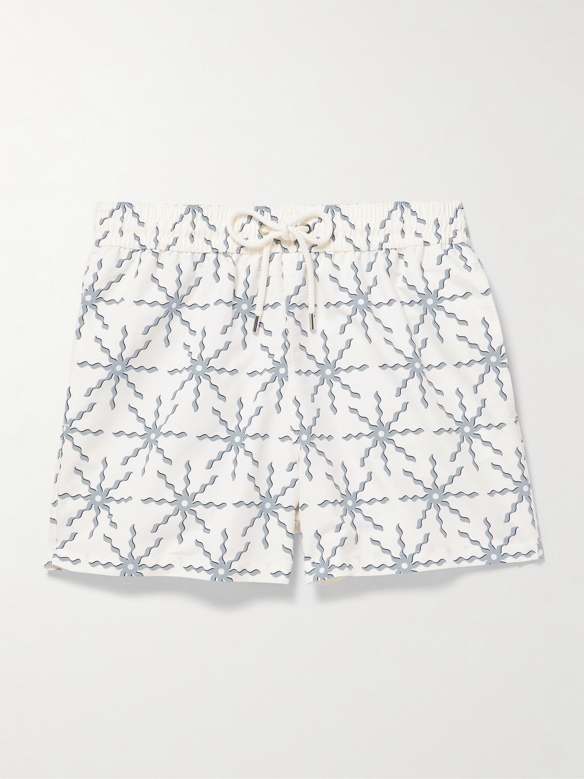 Frescobol Carioca Rio traight-Leg Mid-Length Recycled wim horts - Men