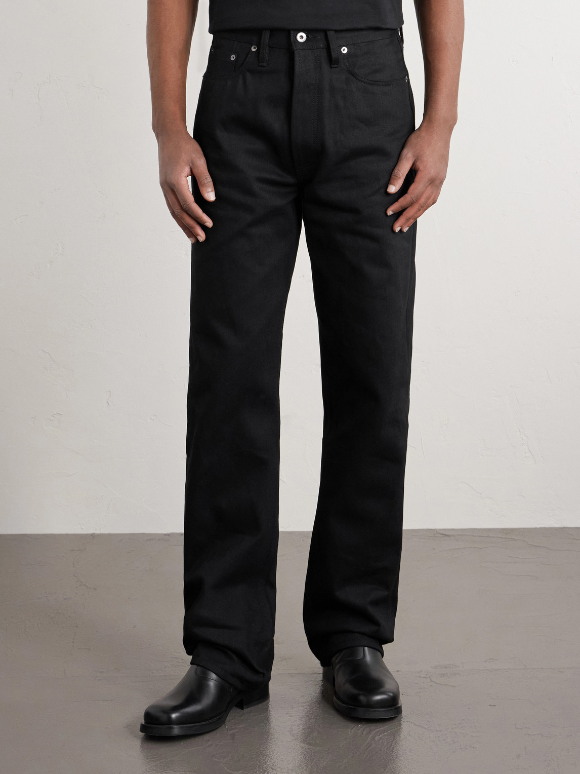 Rs-220X Relaxed Straight-Leg Selvedge Jeans
