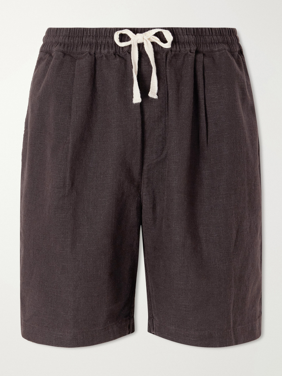 3sixteen Straight-Leg Linen Drawstring Shorts - Men