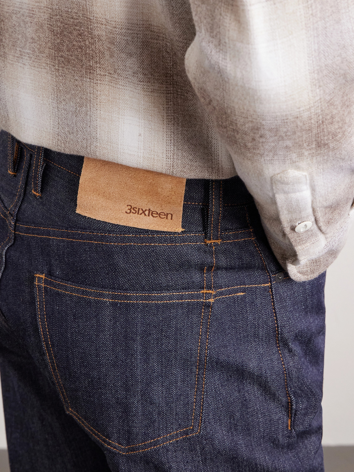 Classic Straight-Leg Selvedge Jeans