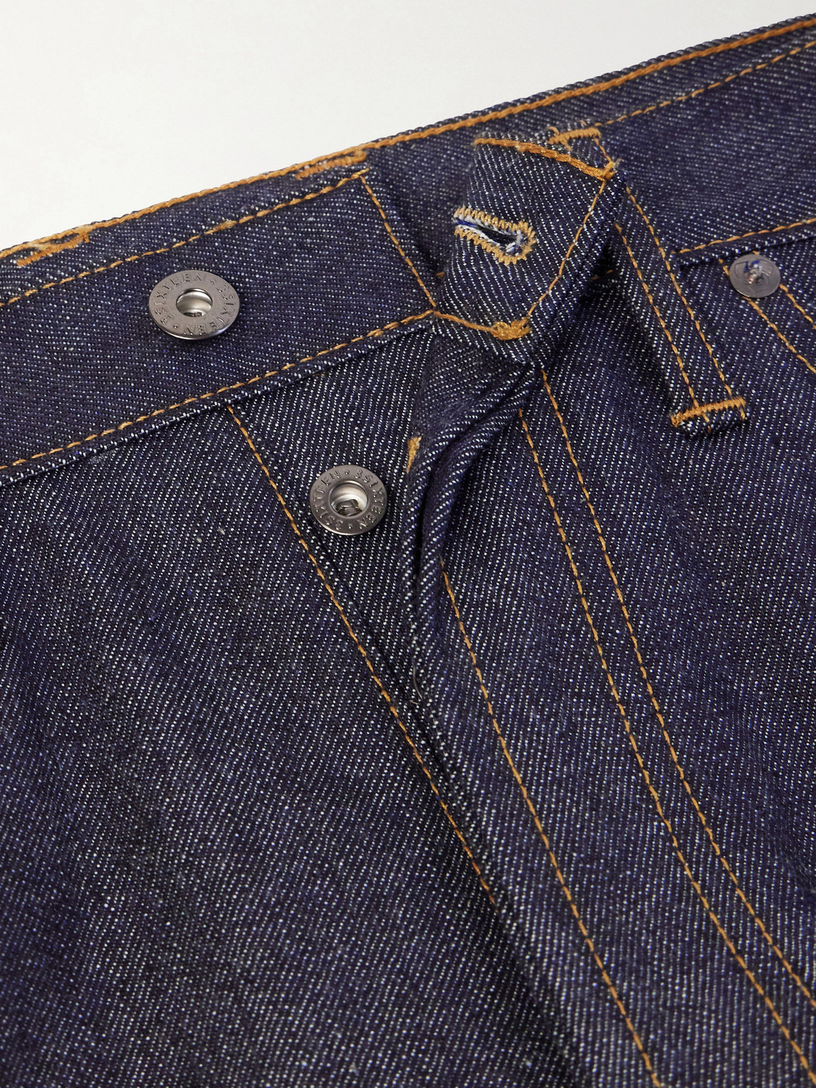 Classic Straight-Leg Selvedge Jeans