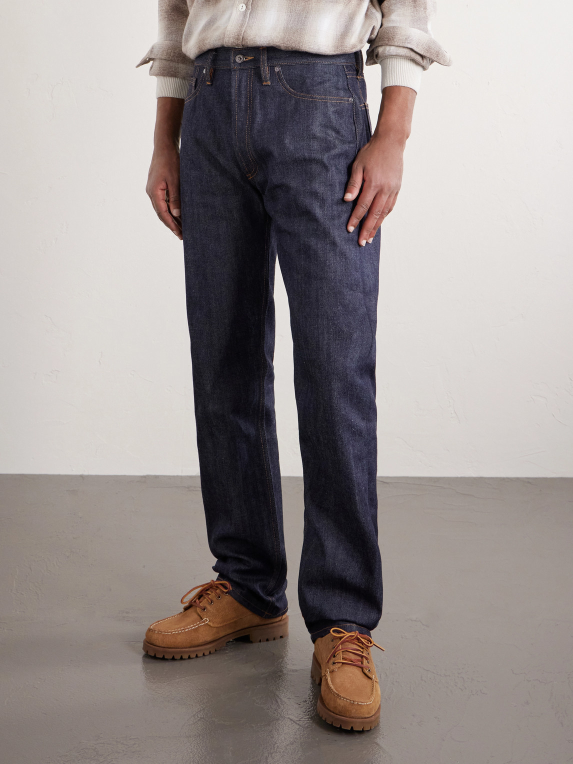 Classic Straight-Leg Selvedge Jeans
