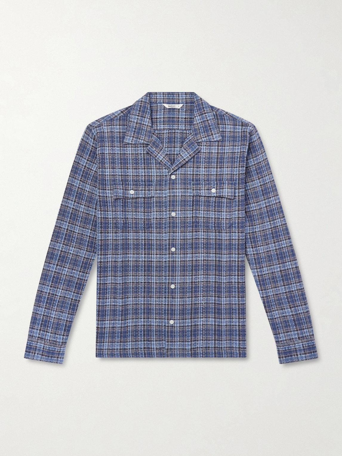 3sixteen Checked Cotton-Flannel hirt - Men