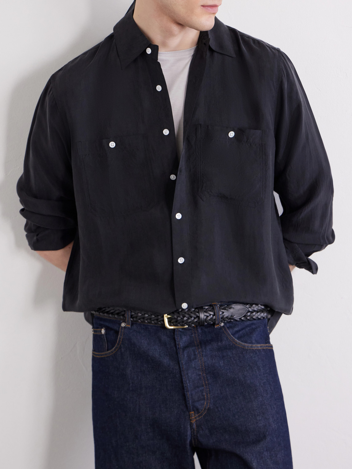 Satin Shirt