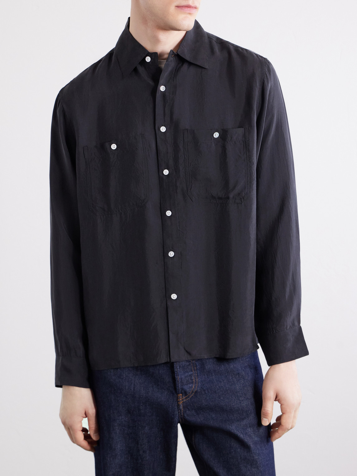 Satin Shirt
