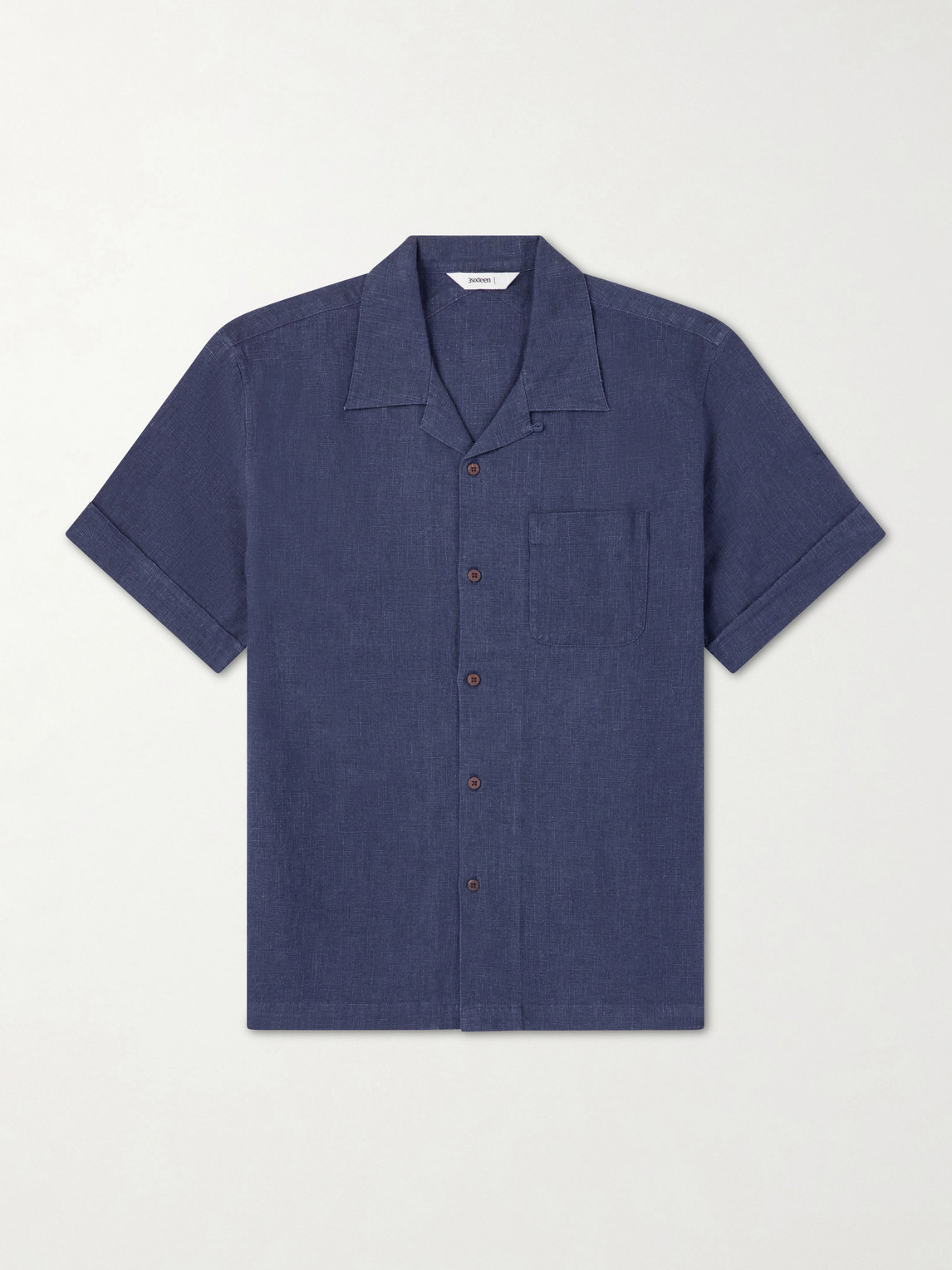 3sixteen Convertible-collar Linen and Cotton-Blend Shirt - Men