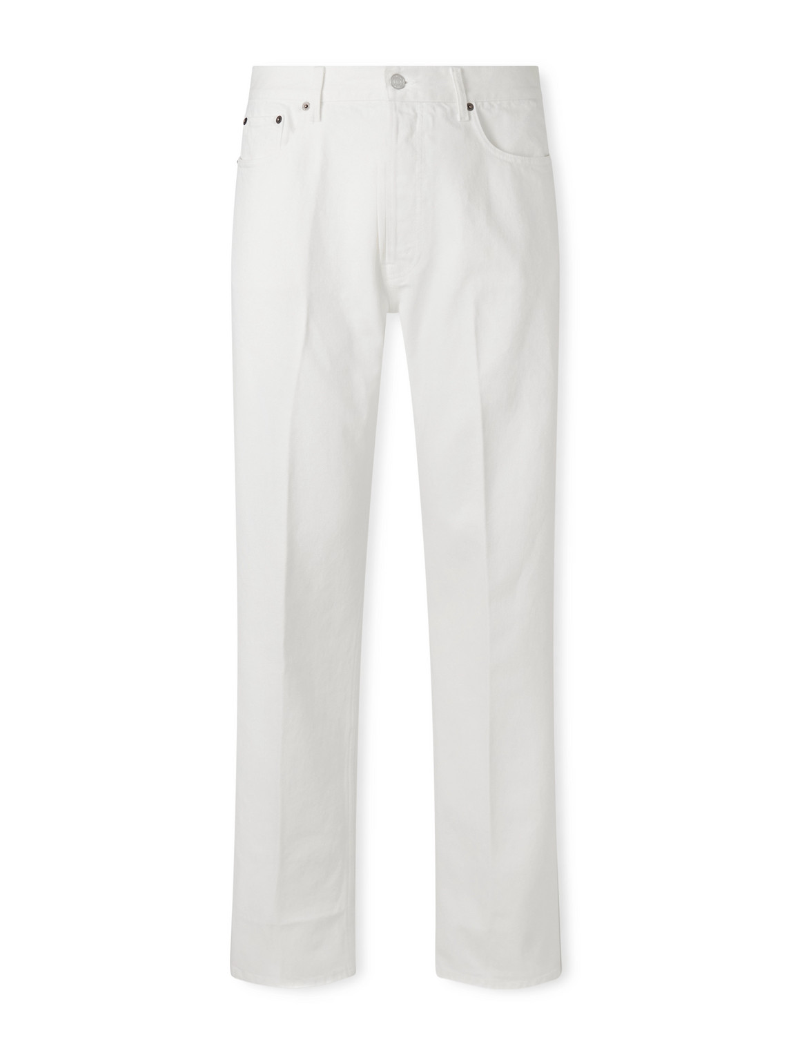 Celine Straight-leg Jeans In White