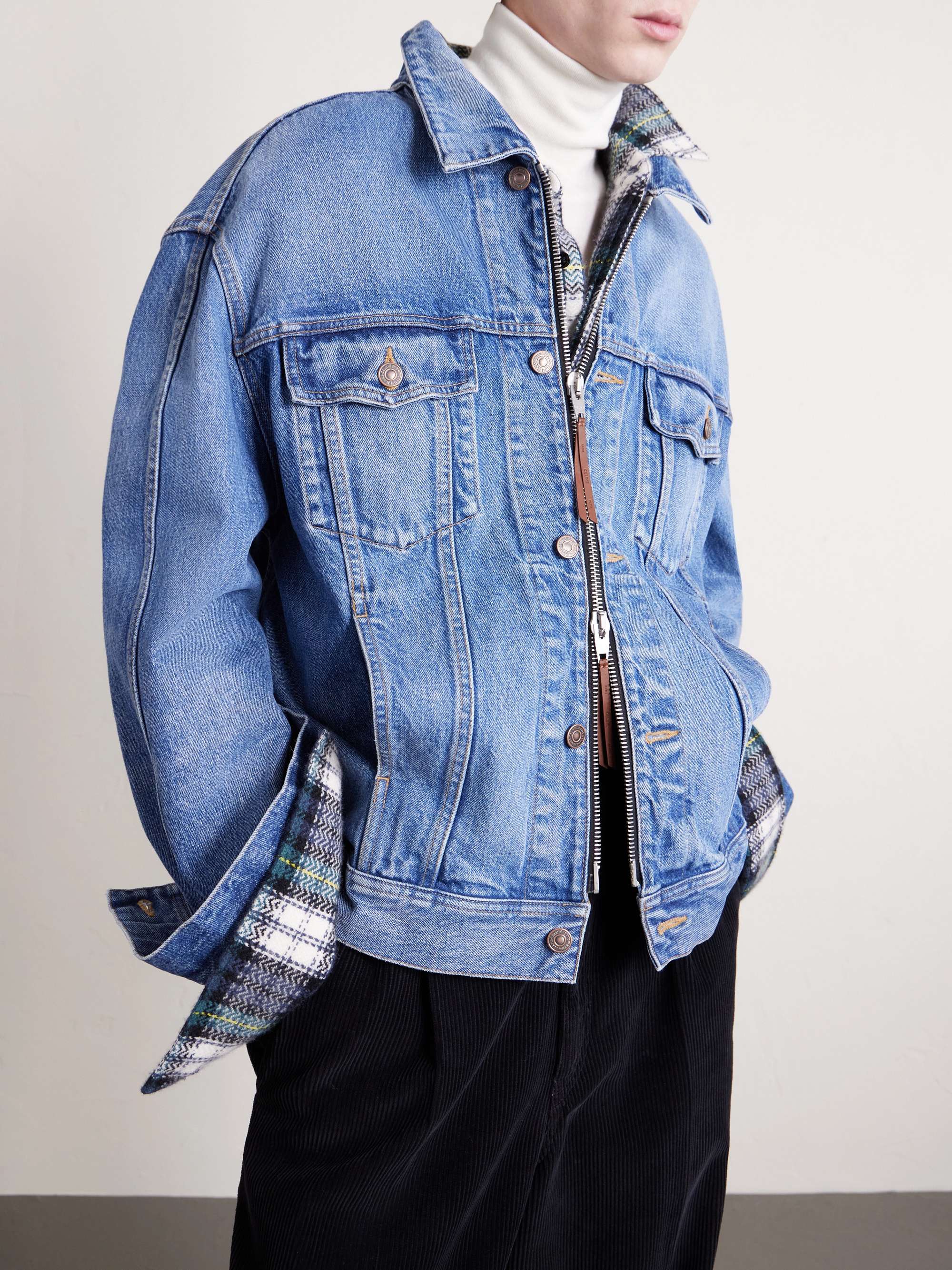 CELINE Denim Trucker Jacket for Men | MR PORTER