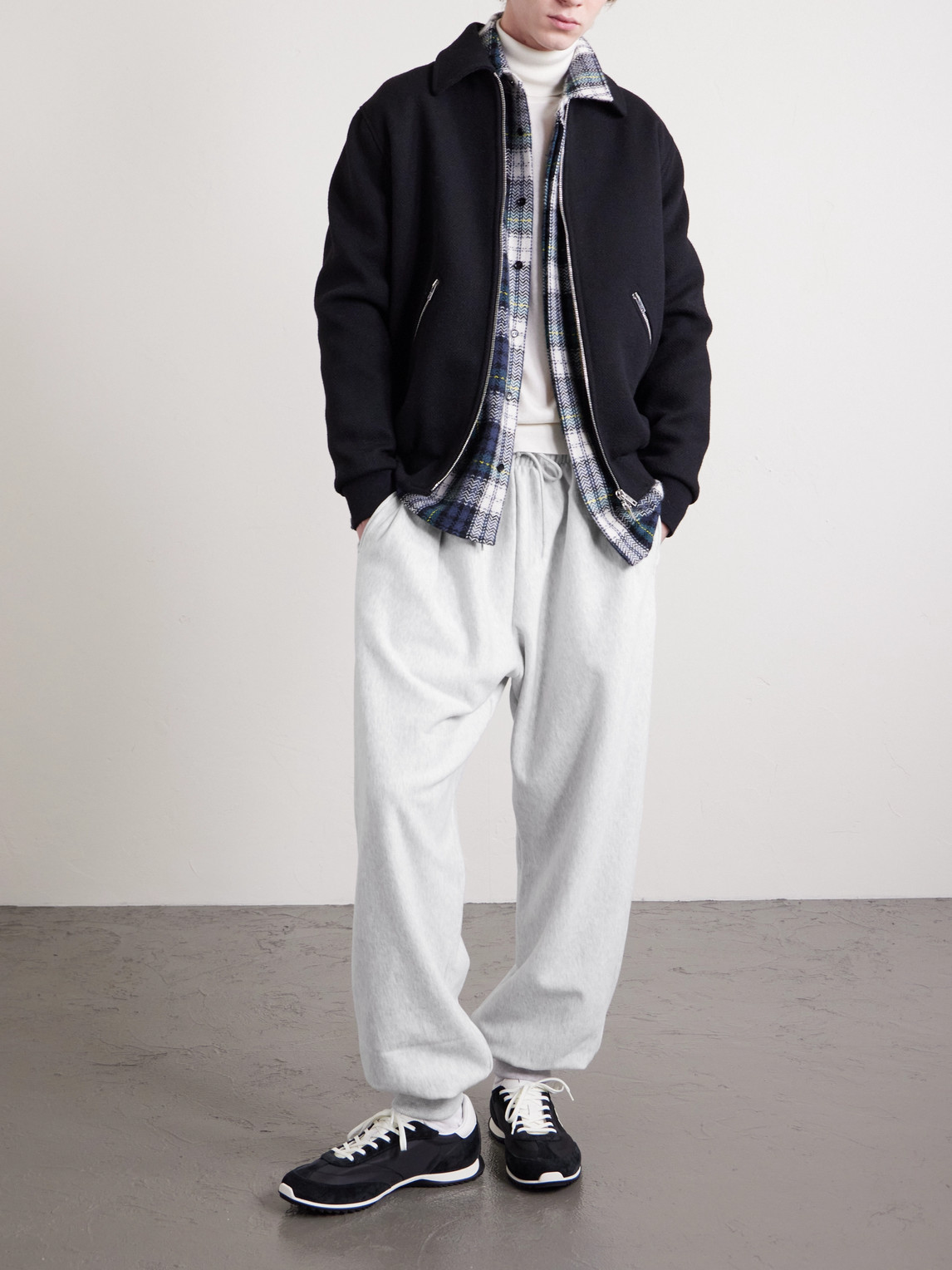 Celine Cotton-jersey Sweatpants In White