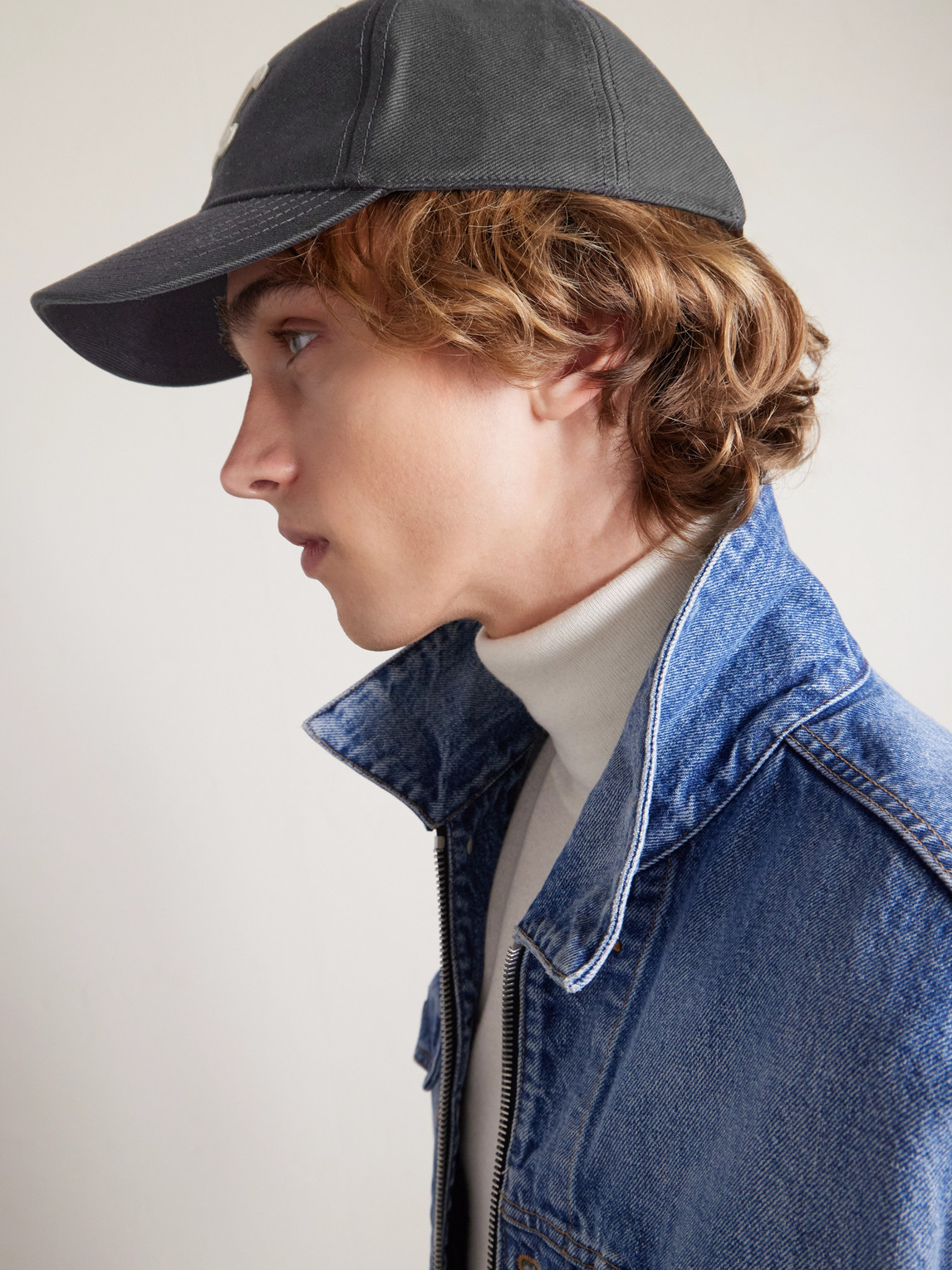 Celine Triomphe Logo-appliquéd Cotton-gabardine Baseball Cap In Black