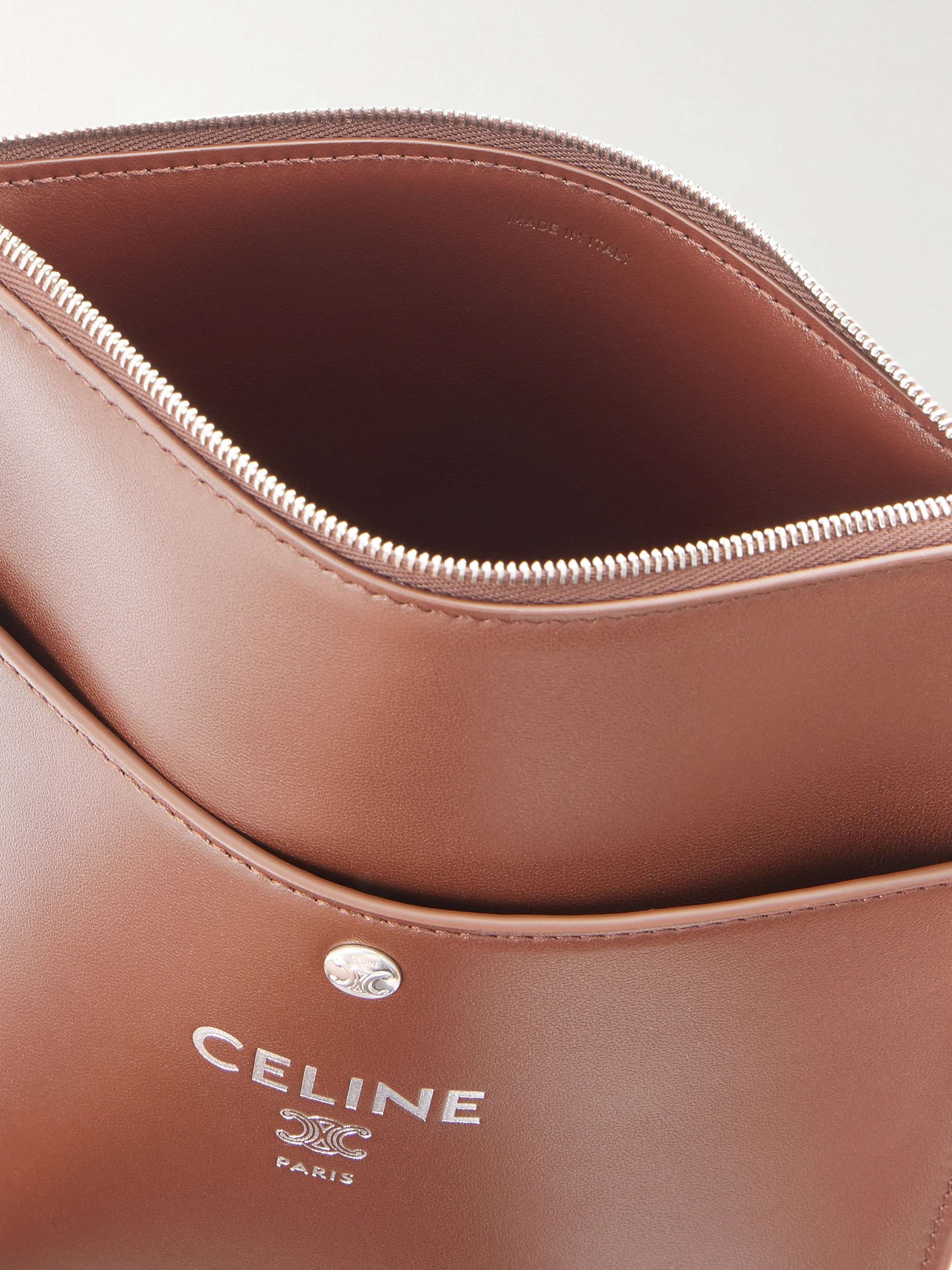 CELINE Sharp Leather Pouch for Men | MR PORTER CELINE Sharp Leather Pouch for Men | MR PORTER