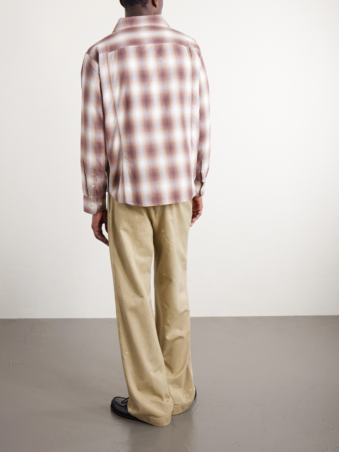 Driftwood Checked Cotton Shirt
