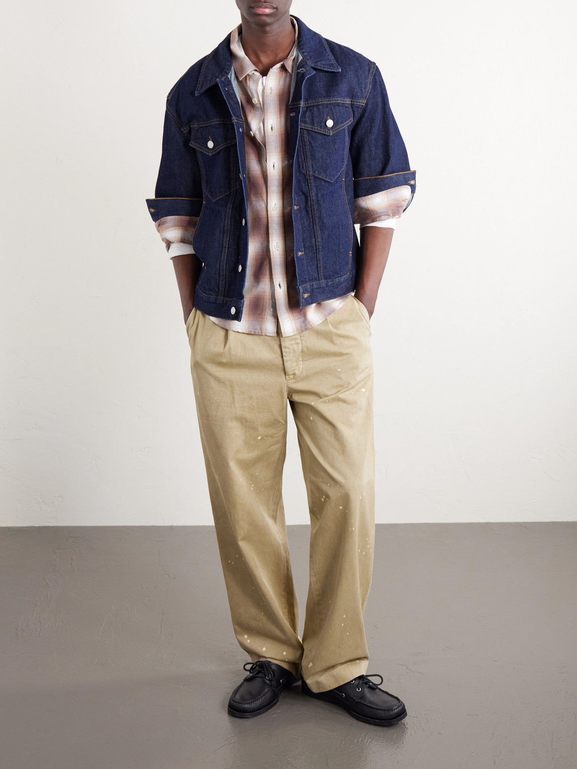 Driftwood Checked Cotton Shirt