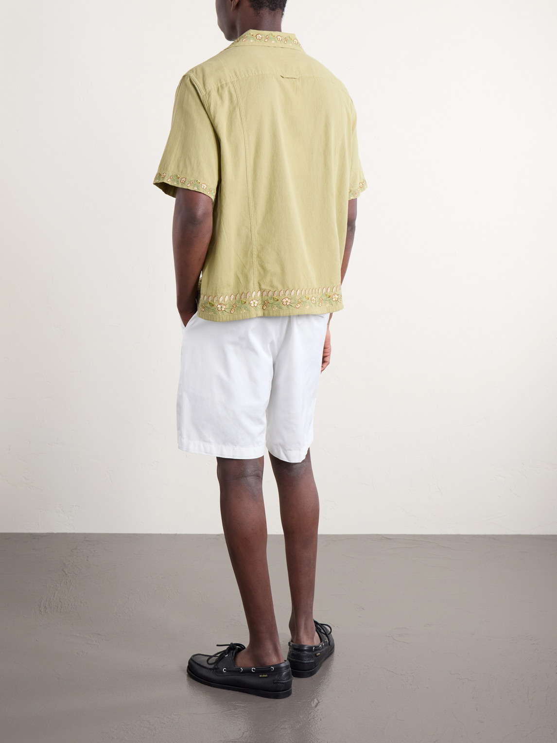 Augusta Embroidered Cotton Shirt