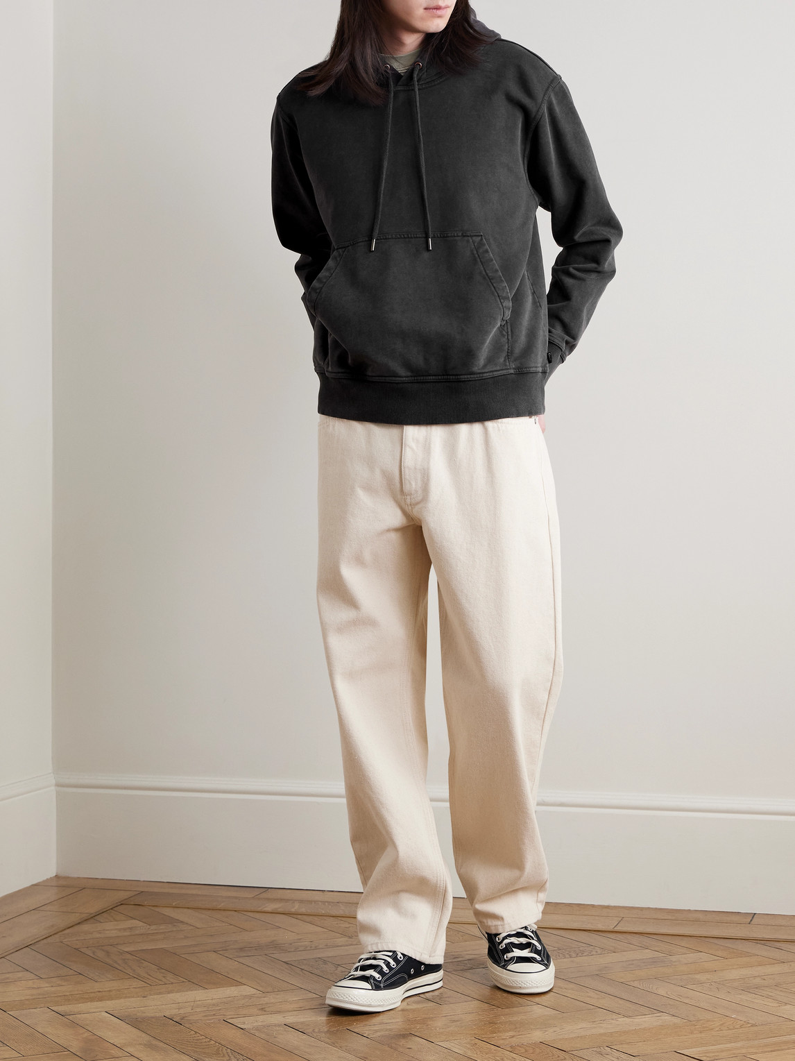 Cotton-Terry Hoodie