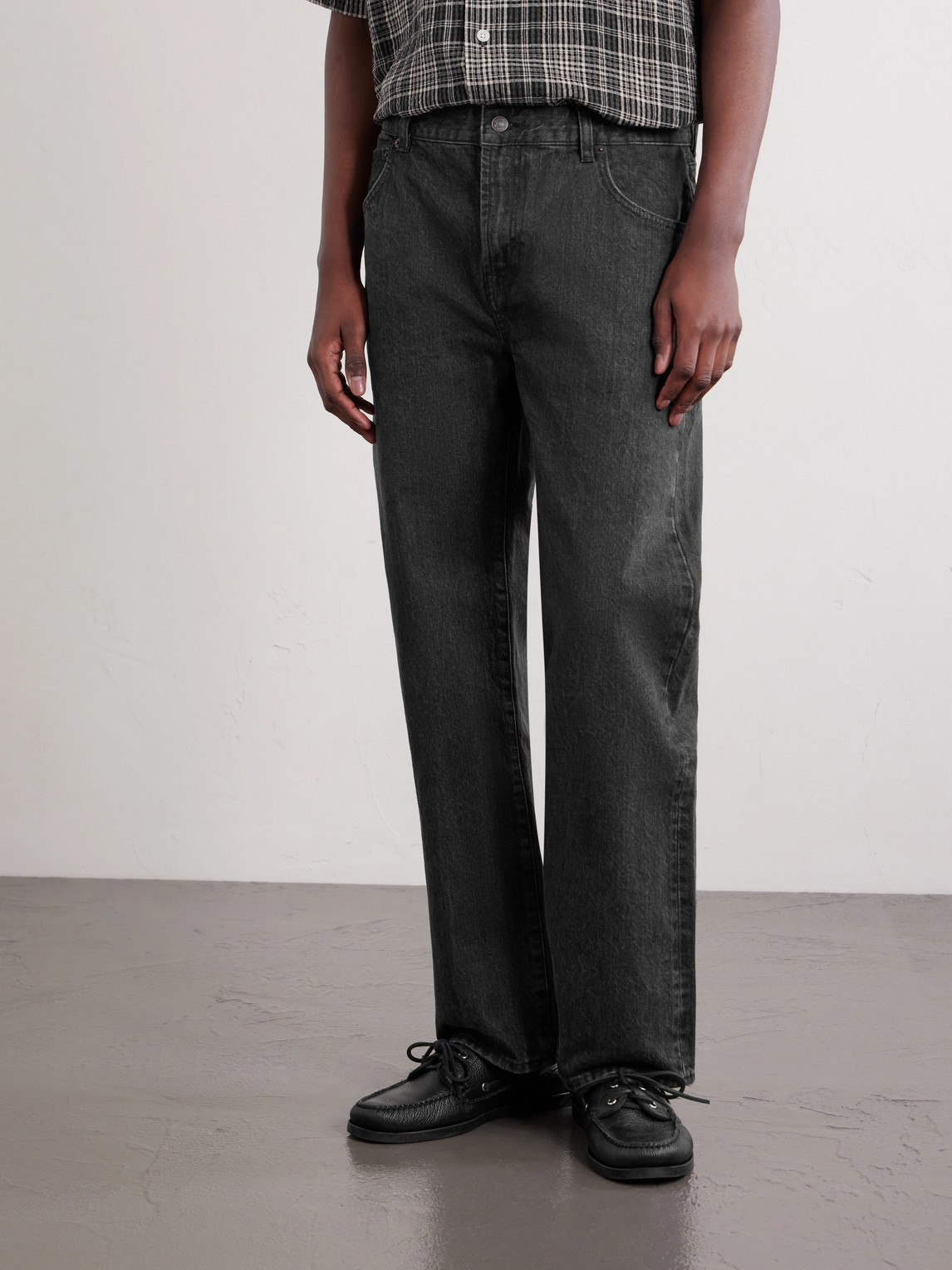 Straight-Leg Organic Jeans