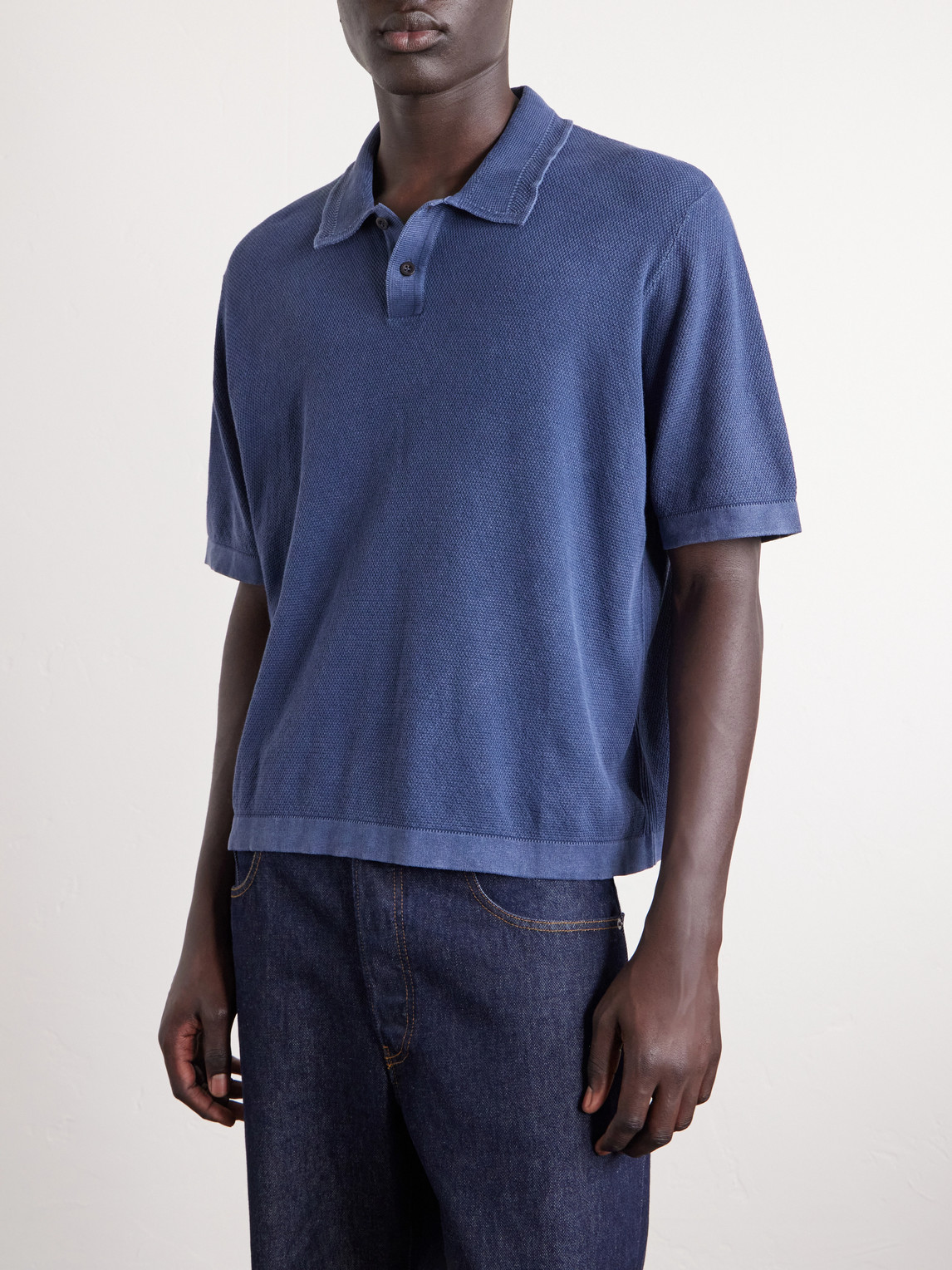 Cotton-Piqué Polo Shirt