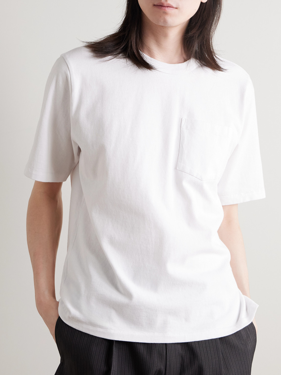 Garment-Dyed Cotton-Jersey T-Shirt