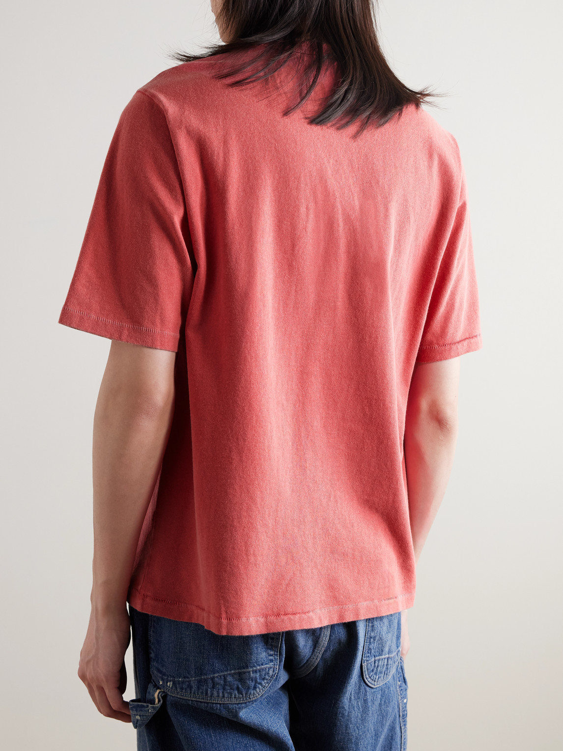 Garment-Dyed Cotton-Jersey T-Shirt