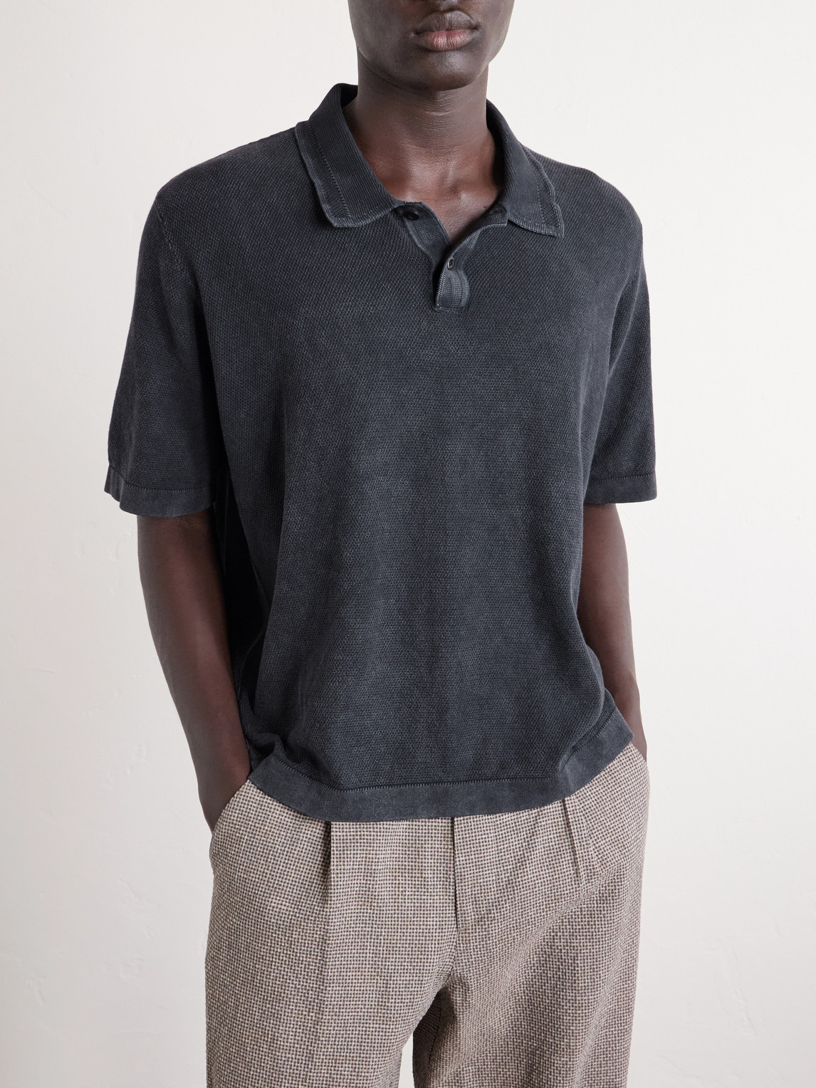Cotton-Piqué Polo Shirt