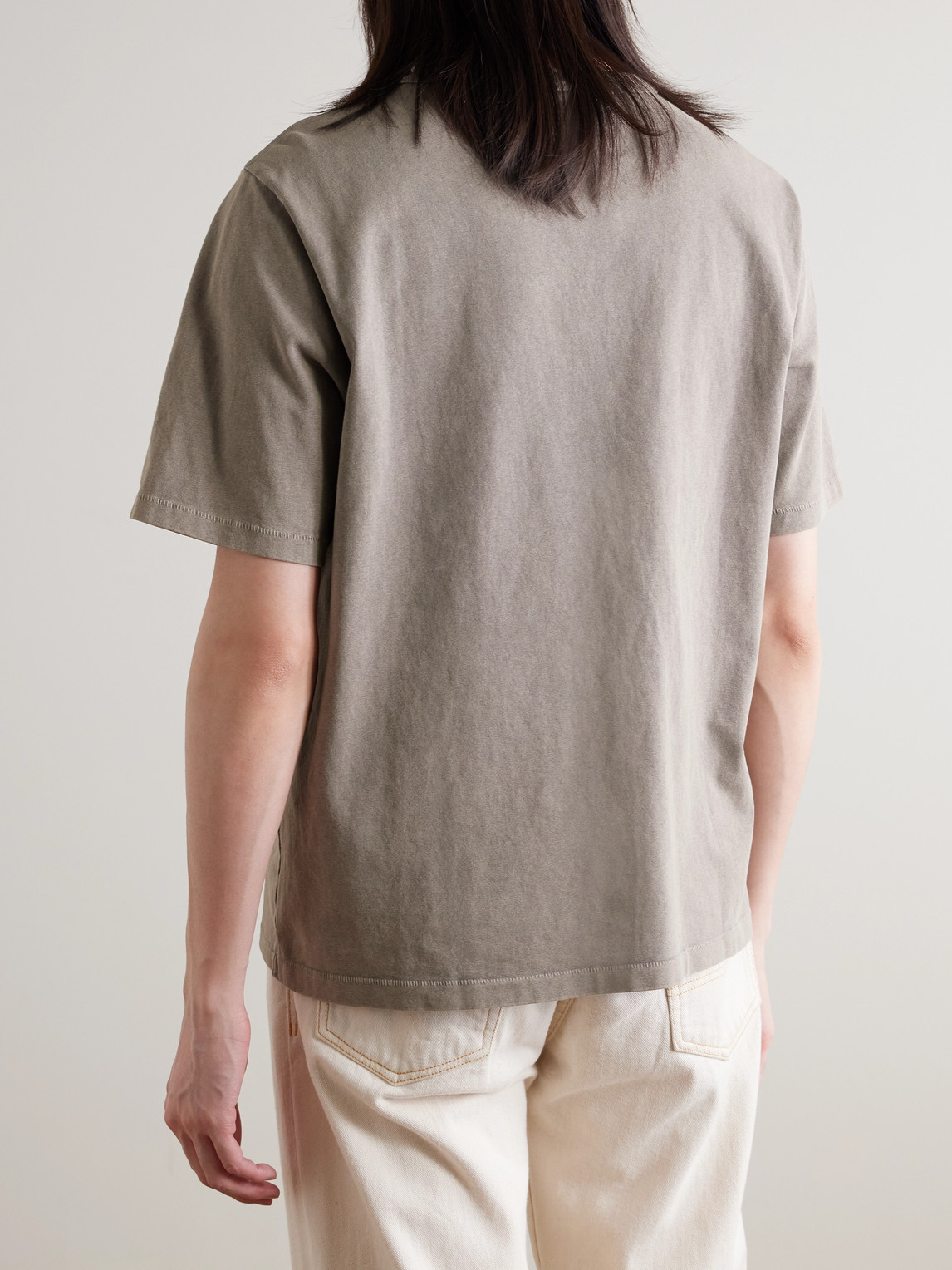 Garment-Dyed Cotton-Jersey T-Shirt
