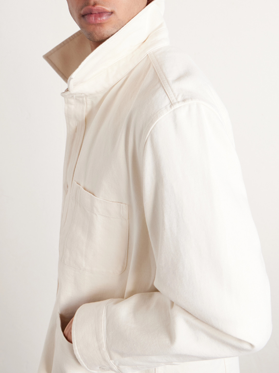 Misha Cotton-Twill Overshirt