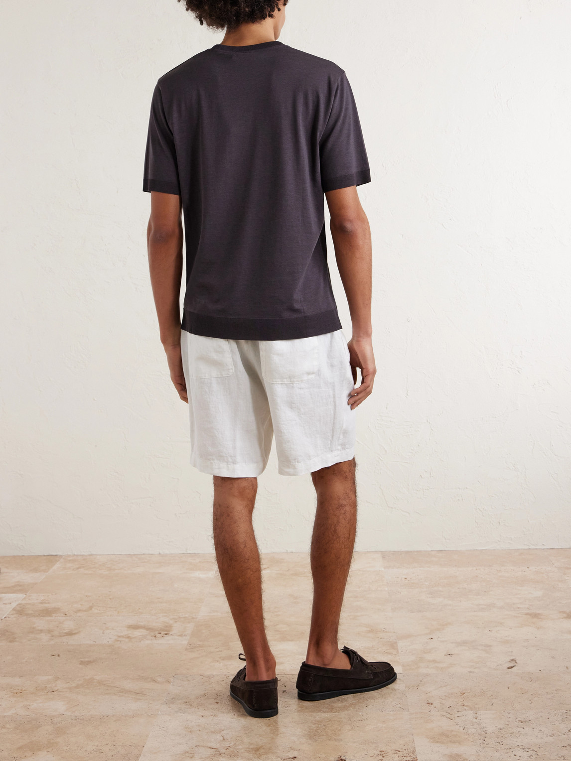 Cecil Lyocell And Cotton-Blend Jersey T-Shirt