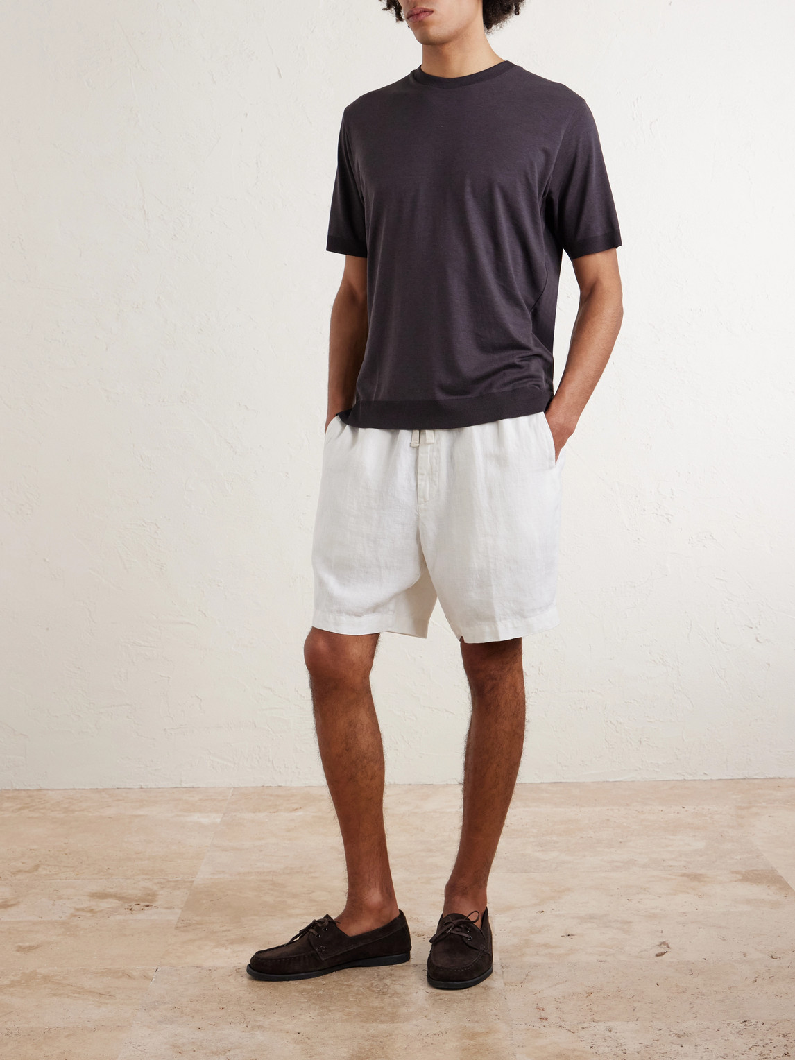 Cecil Lyocell And Cotton-Blend Jersey T-Shirt